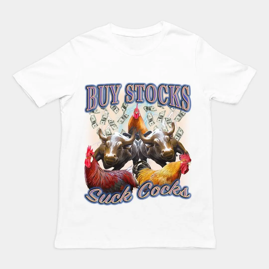Buy Stocks Suck Cocks t-shirt - Image 6