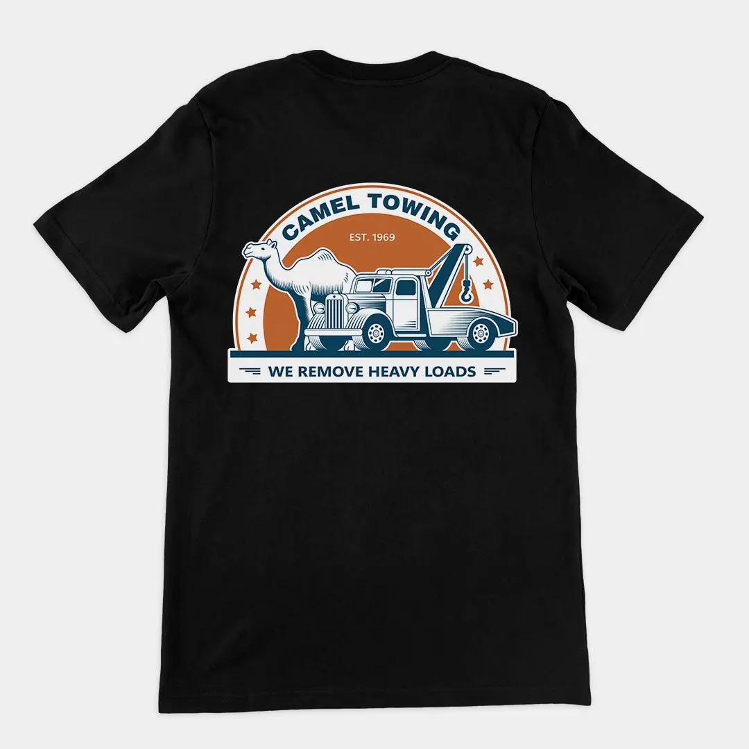 Camel Towing T-Shirt (backprint) - Image 2