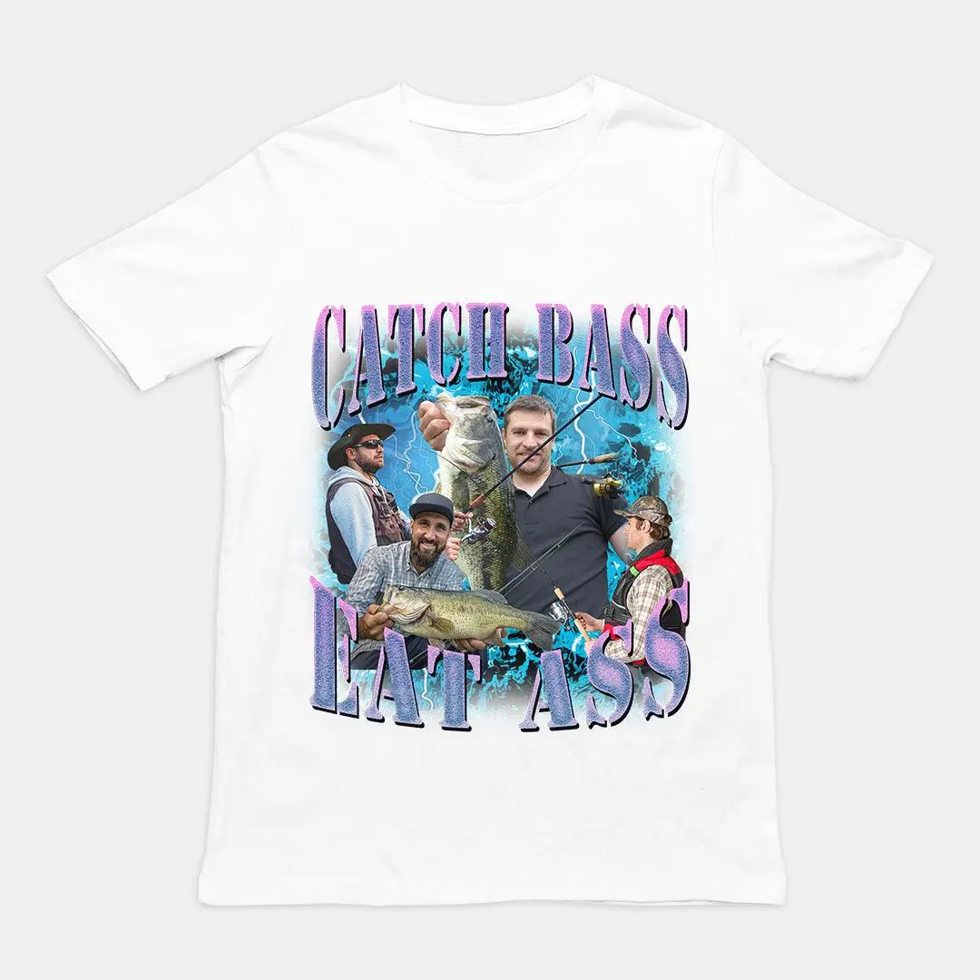 Catch Bass East Ass t-shirt - Image 6