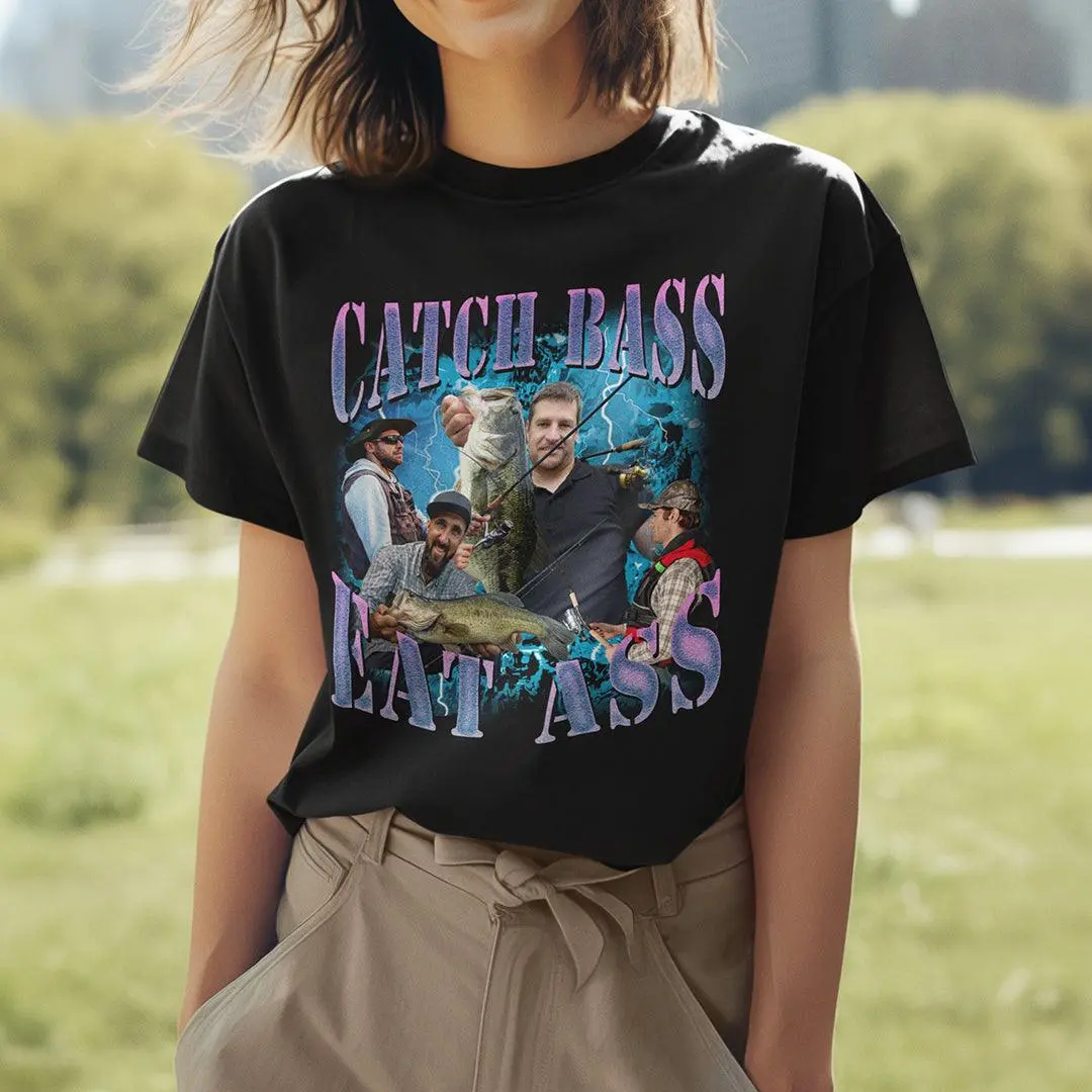 Catch Bass East Ass t-shirt - Image 7