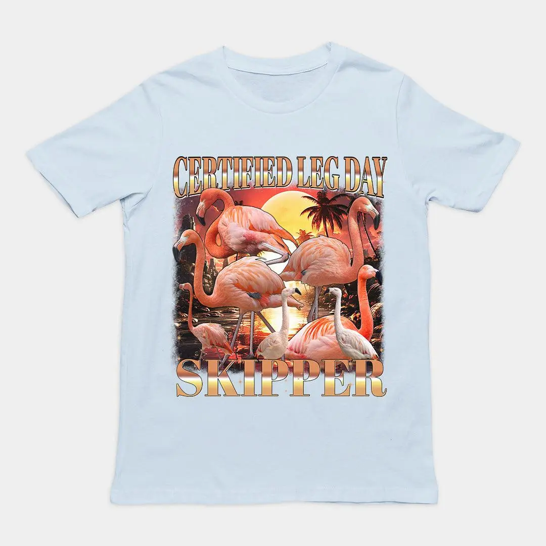 Certified Leg Day Skipper T-Shirt - Image 5