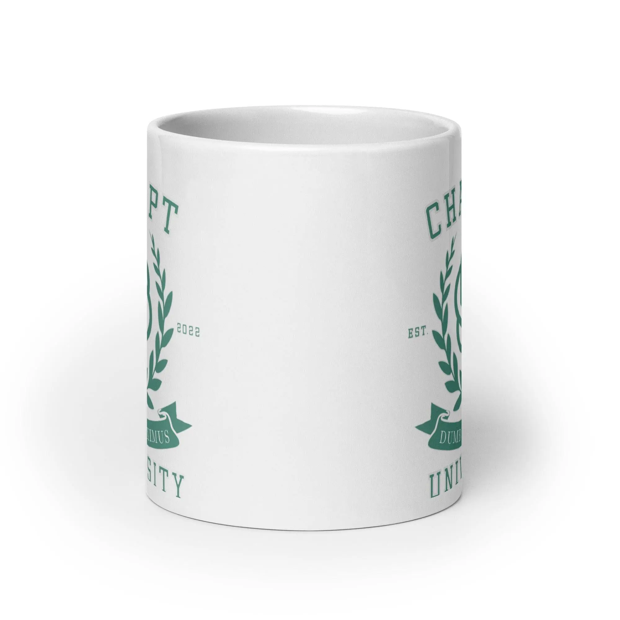 Chat GPT University White glossy mug - Image 10