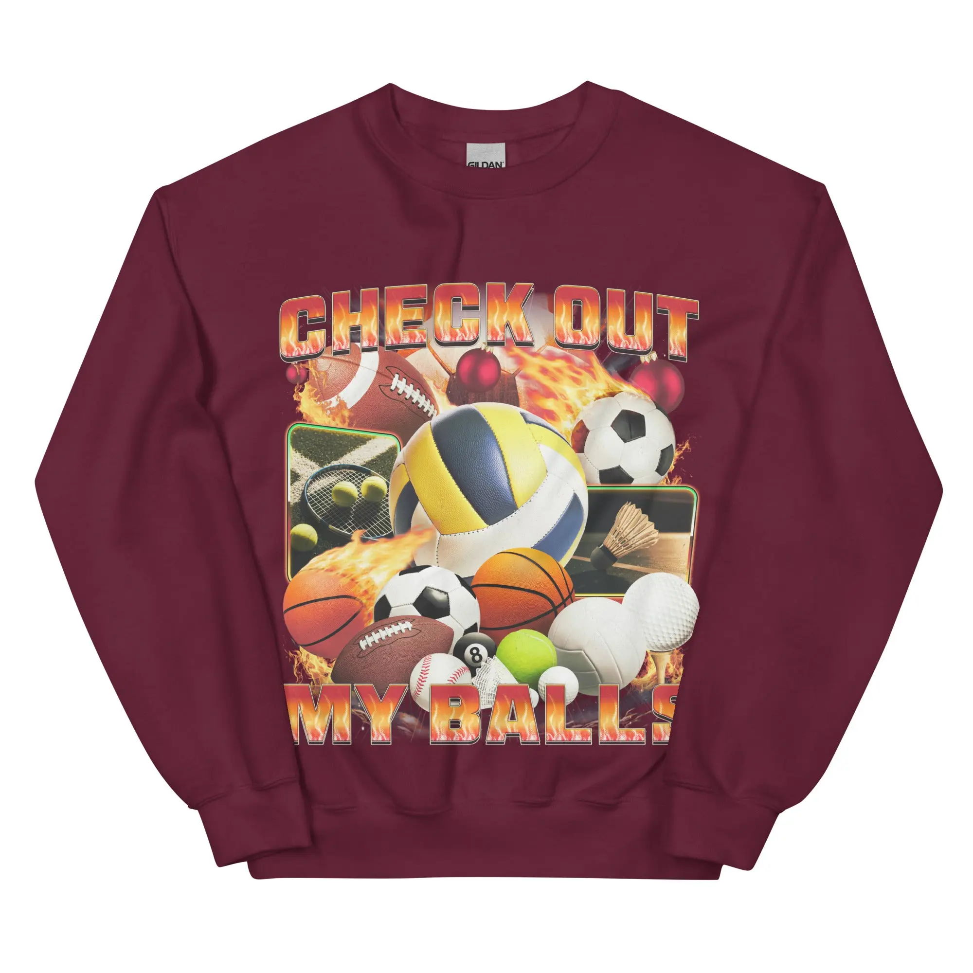 Check Out My Balls sweatshirt - Image 5