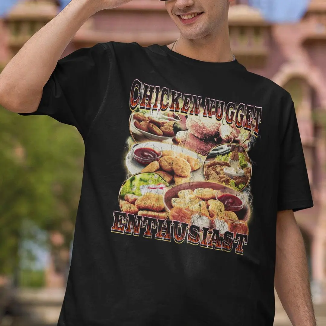Chicken Nugget Enthusiast t-shirt - Image 7