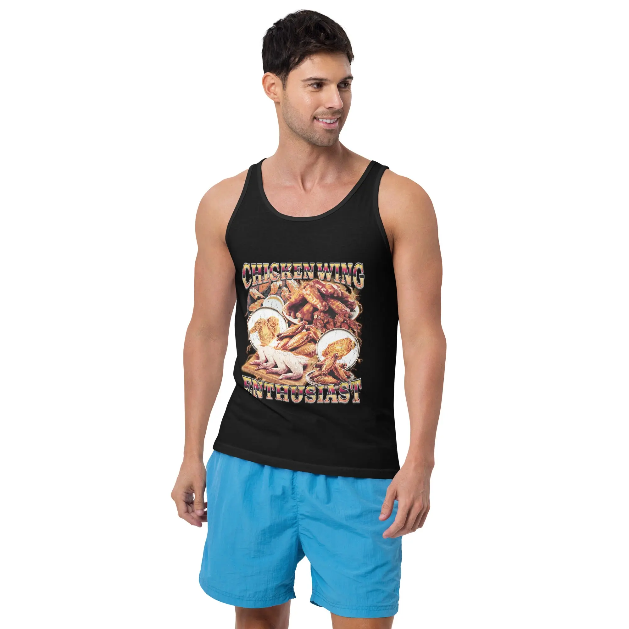 Chicken Wing Enthusiast Tank Top - Image 4