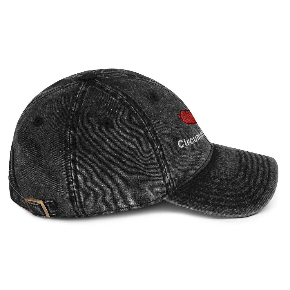 Circumcision Survivor Vintage Cotton Twill Cap - Image 6