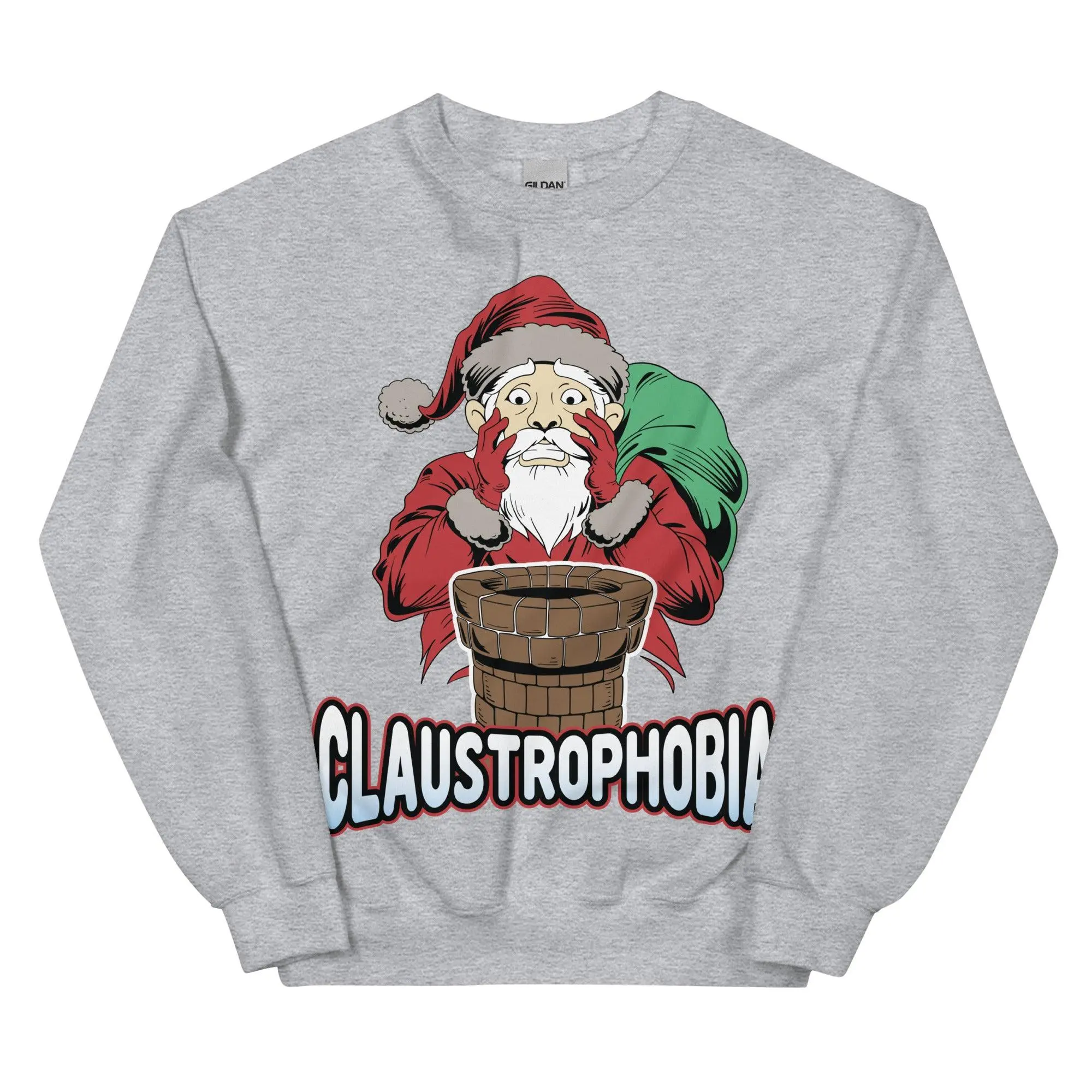Claustrophobia Christmas sweatshirt - Image 7