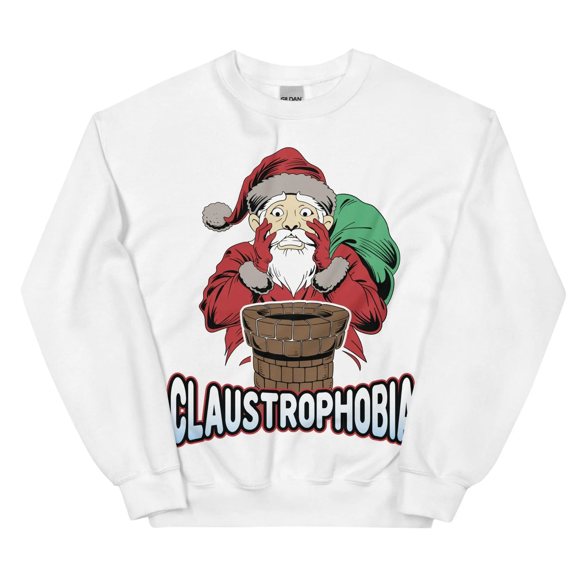 Claustrophobia Christmas sweatshirt - Image 9