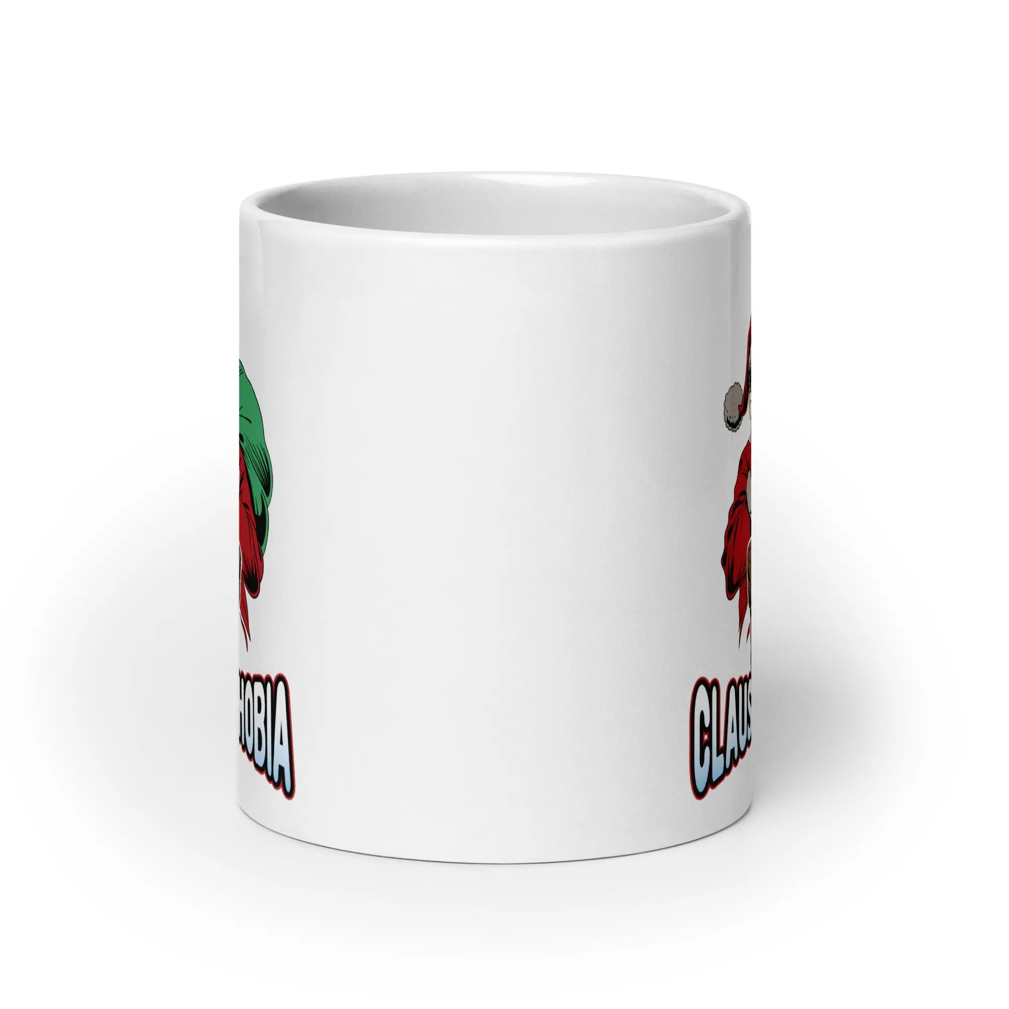 Claustrophobia White glossy mug - Image 8