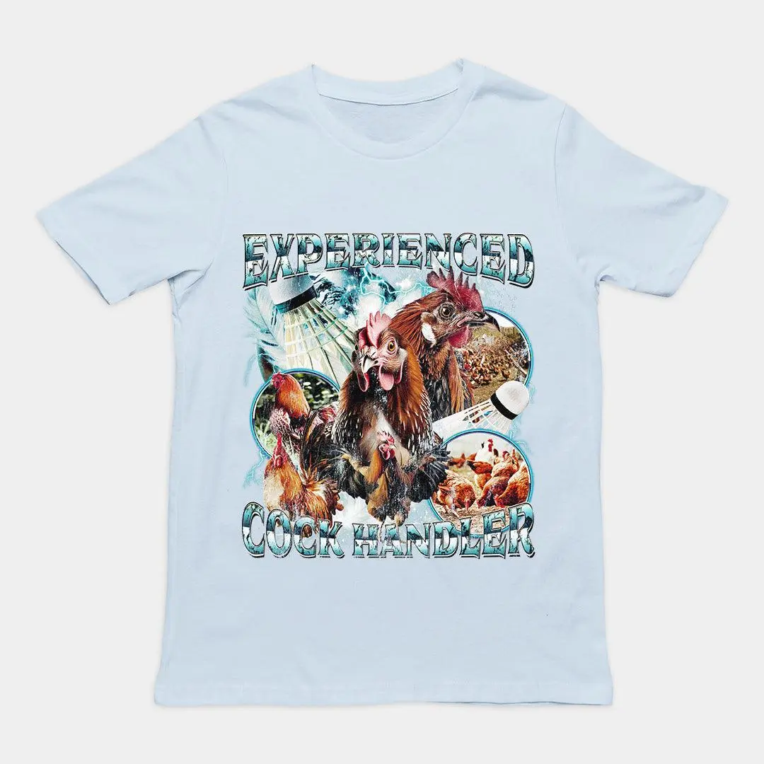 Experienced Cock Handler t-shirt - Image 5