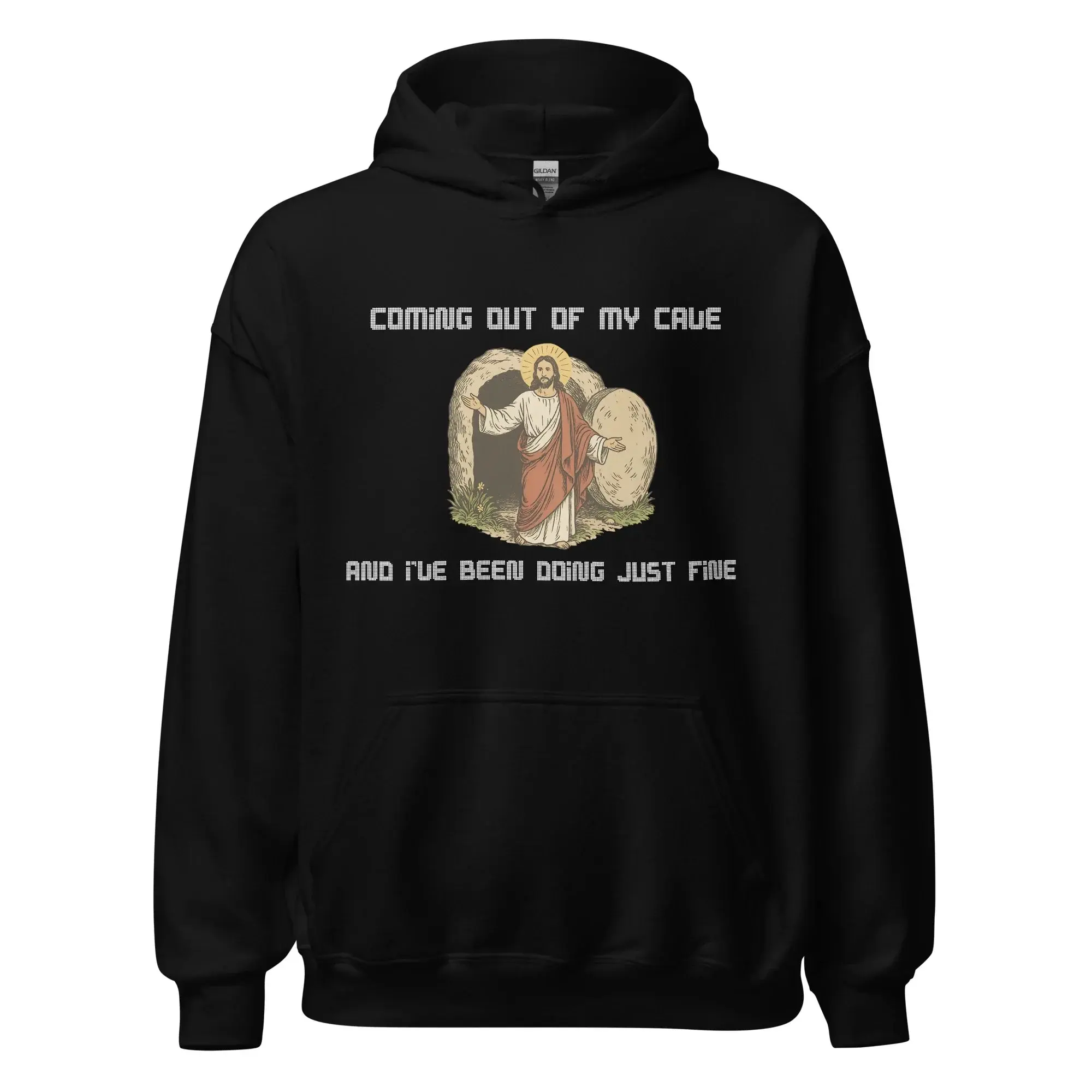 Coming out of my Cave and I've been doing just fine Hoodie - Image 2