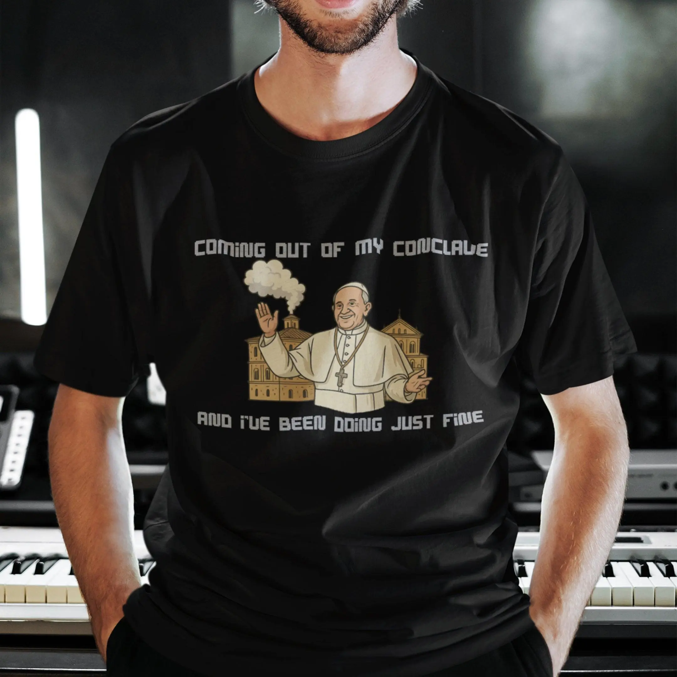 Coming out of my Conclave and I've been doing just fine t-shirt - Image 6