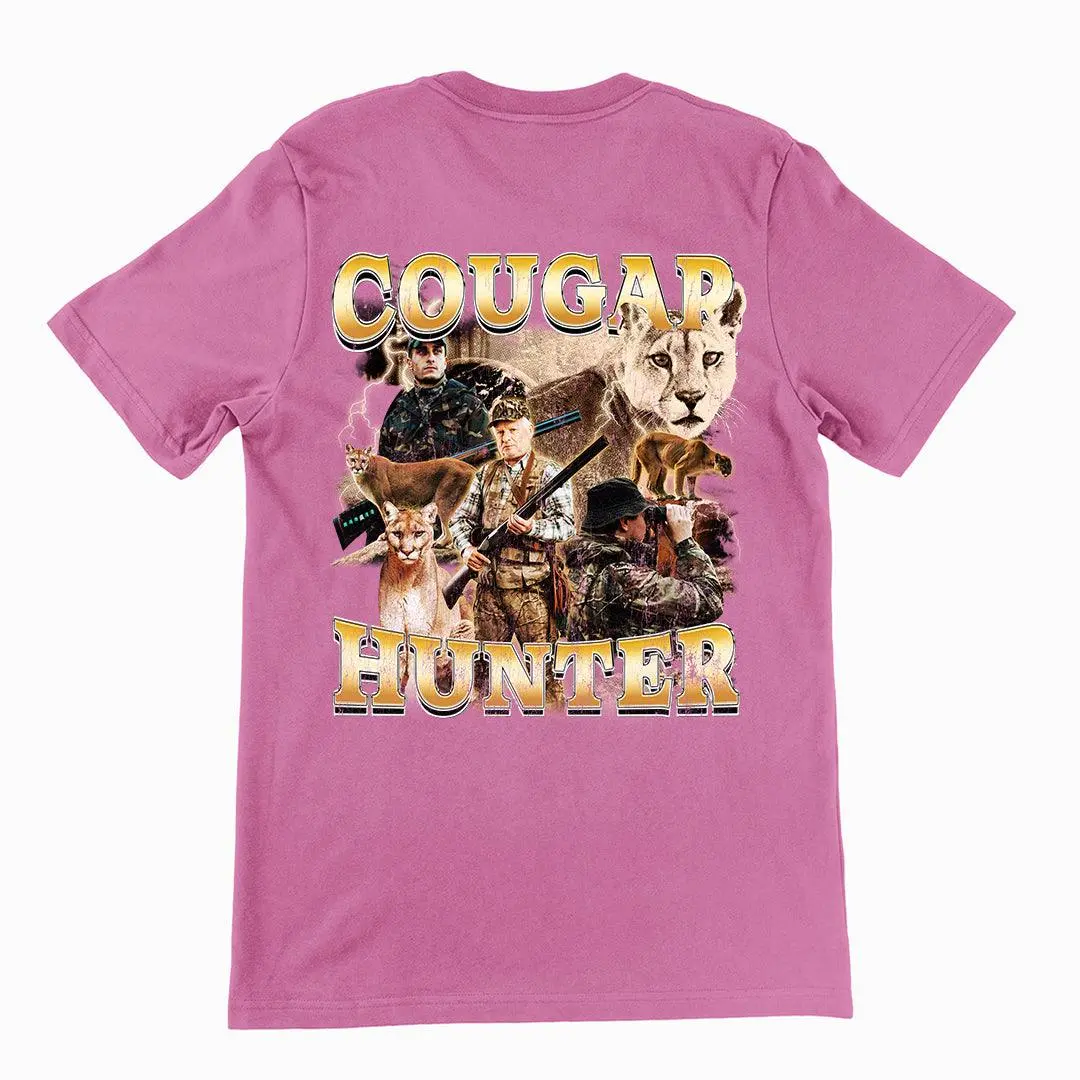 Cougar Hunter t-shirt (backprint) - Image 2