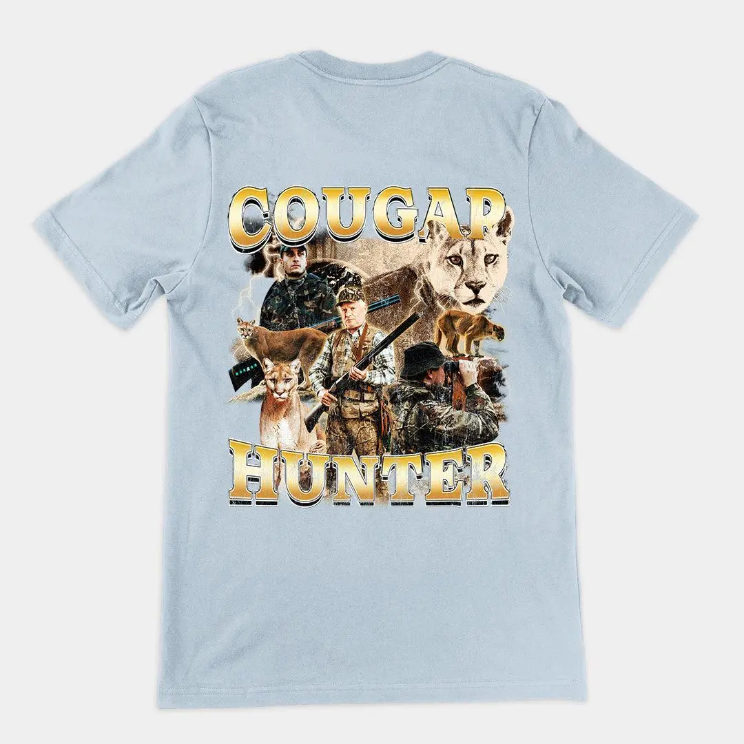 Cougar Hunter t-shirt (backprint) - Image 4
