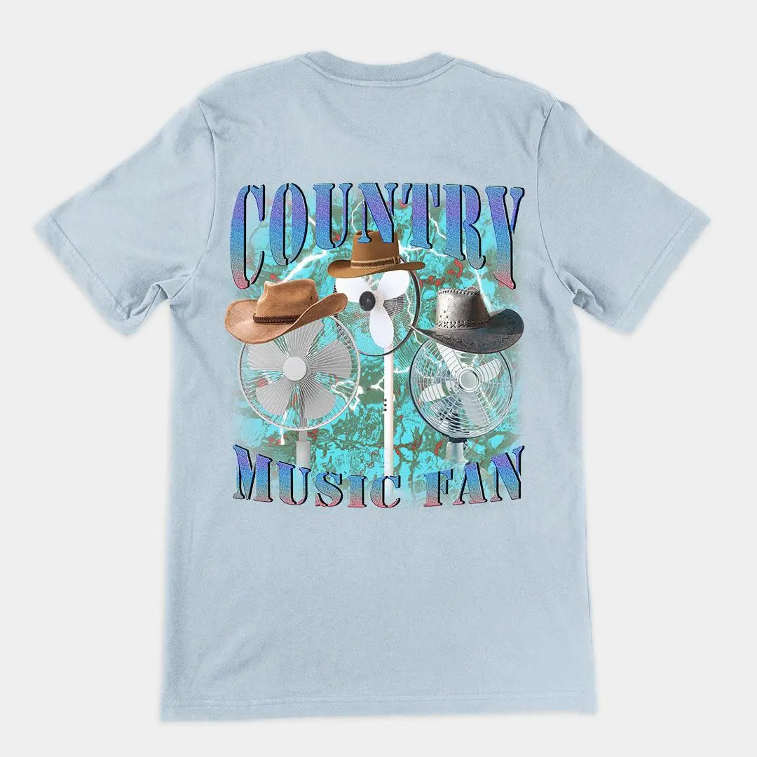 Country Music Fan t-shirt (backprint) - Image 4