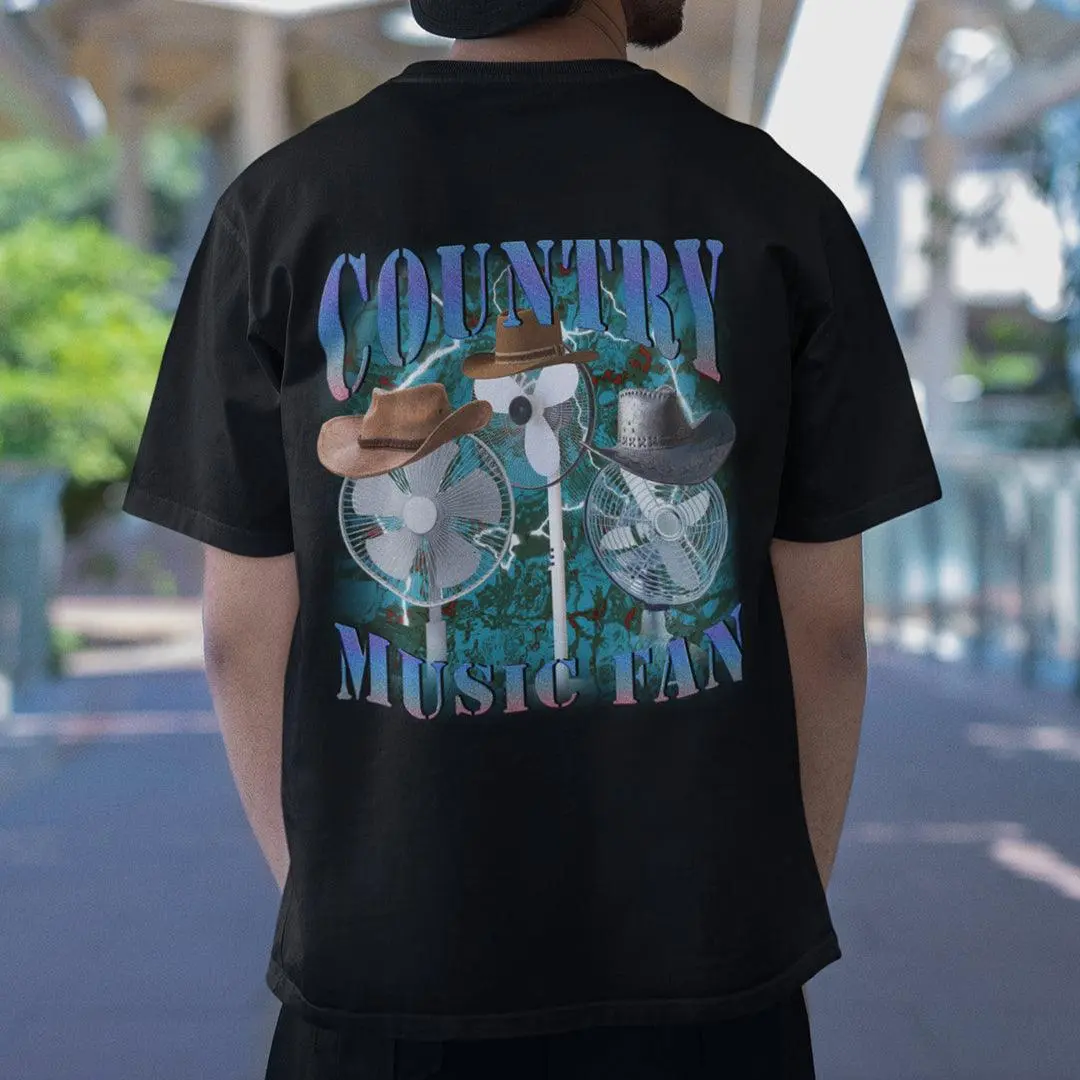 Country Music Fan t-shirt (backprint) - Image 7
