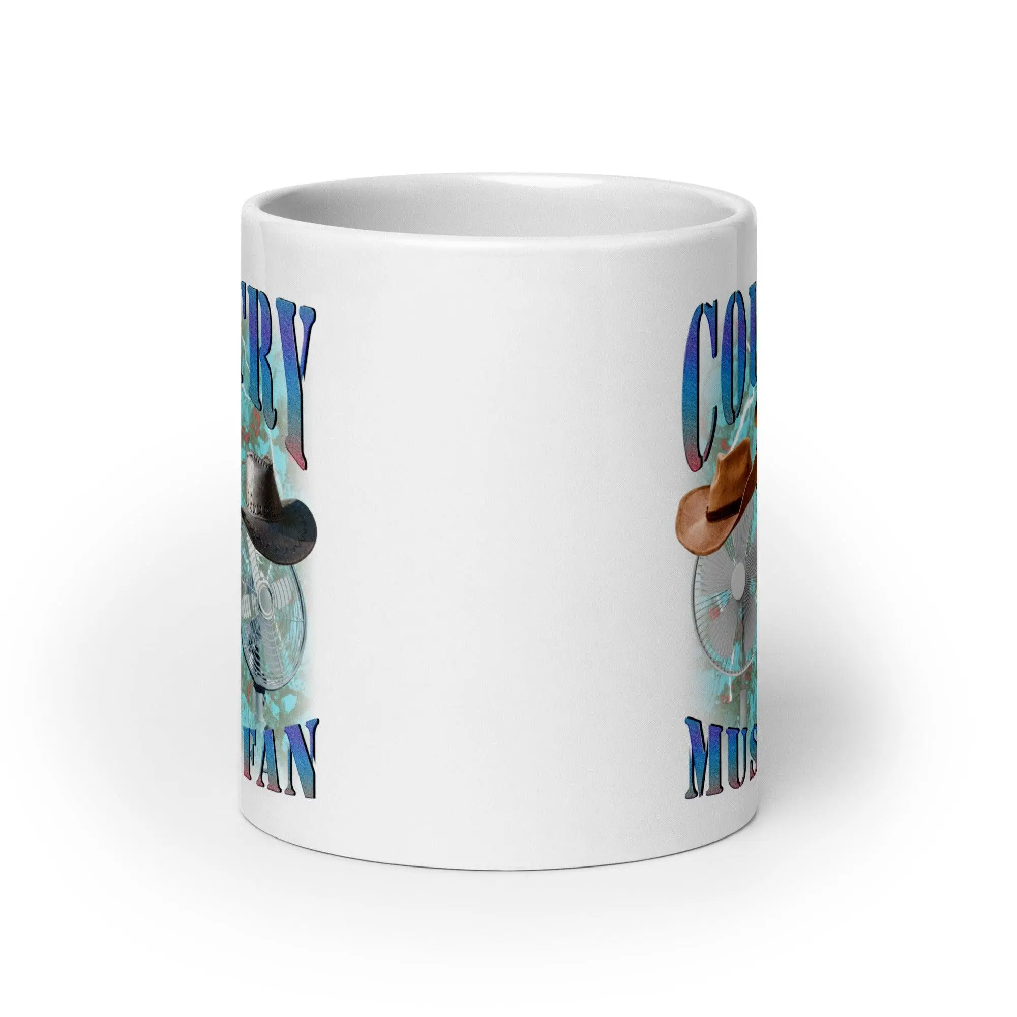 Country Music Fan White glossy mug - Image 10