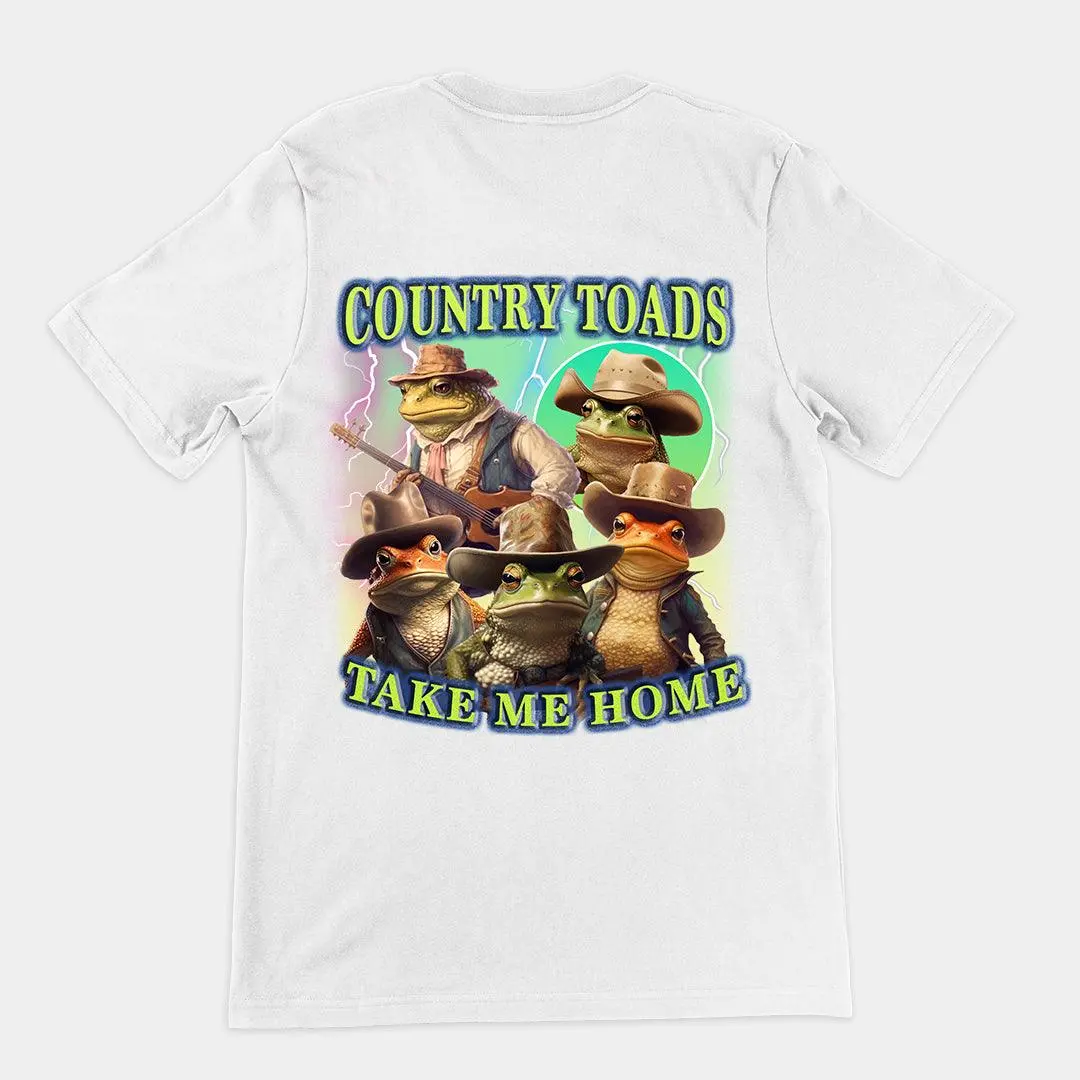 Country Toads Take me Home t-shirt (backprint) - Image 6