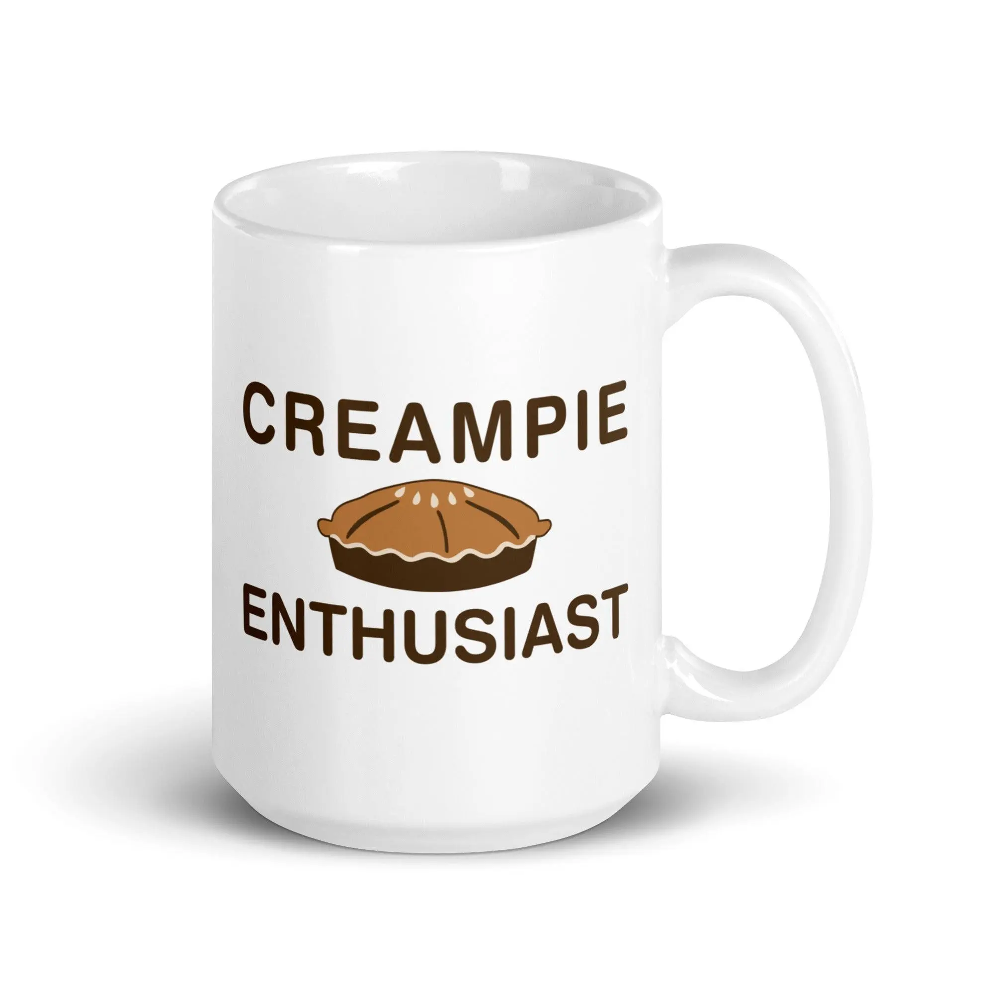 Creampie Enthusiast White glossy mug - Image 6