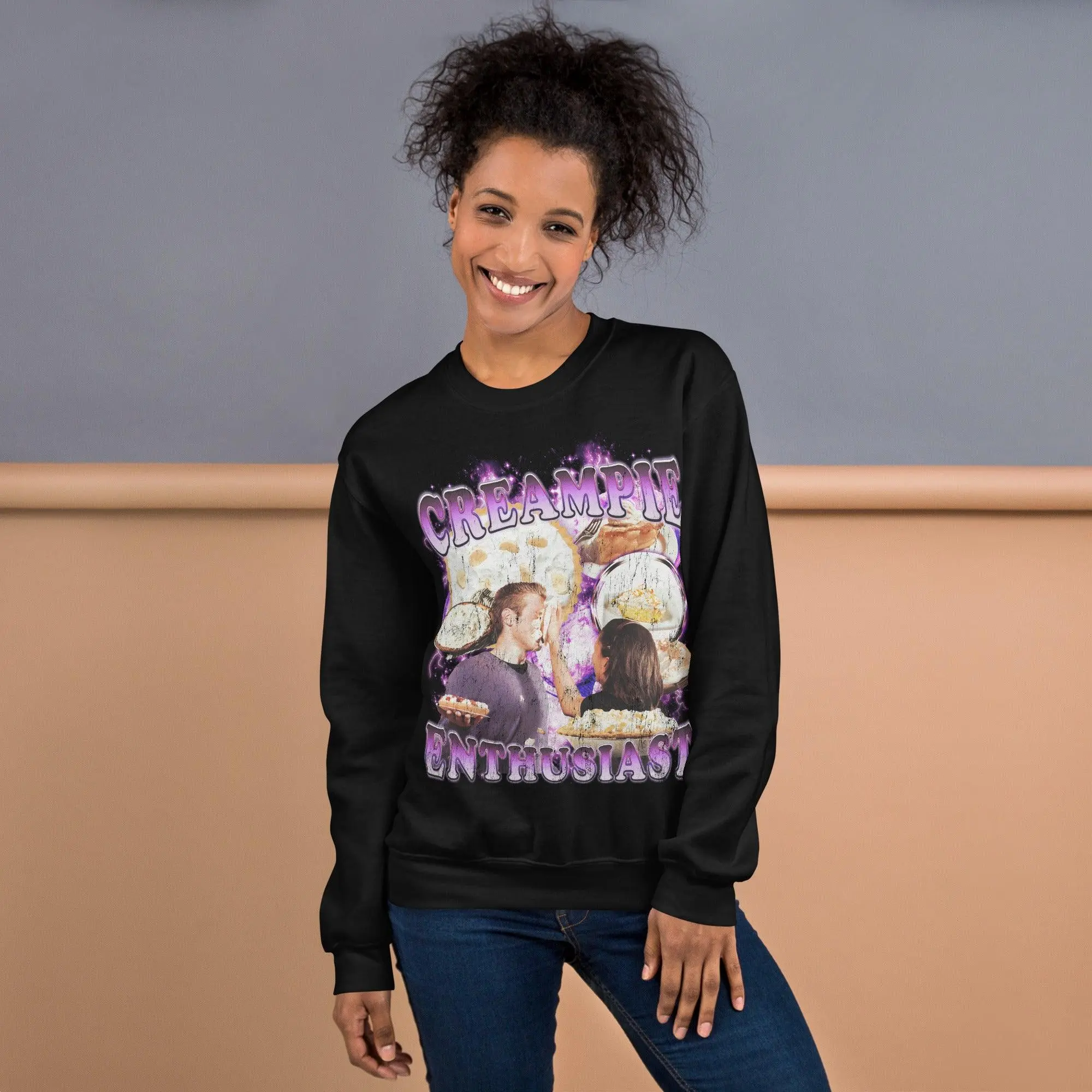 Creampie Enthusiast Sweatshirt - Image 10