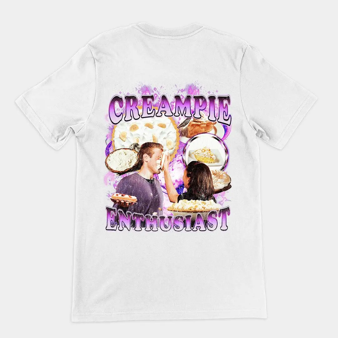 Creampie Enthusiast t-shirt (backprint) - Image 6
