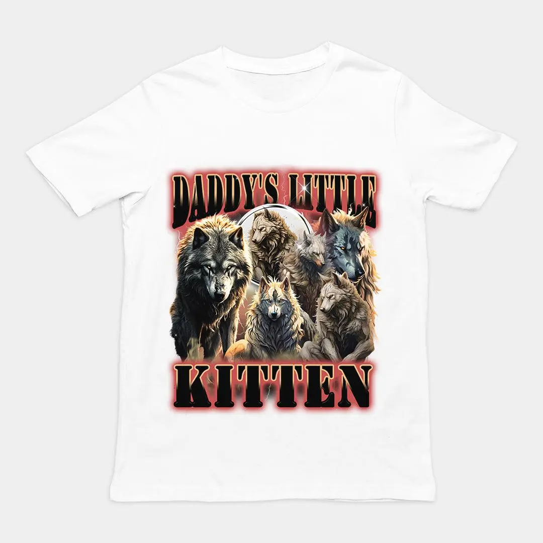 Daddy's Little Kitten t-shirt - Image 6