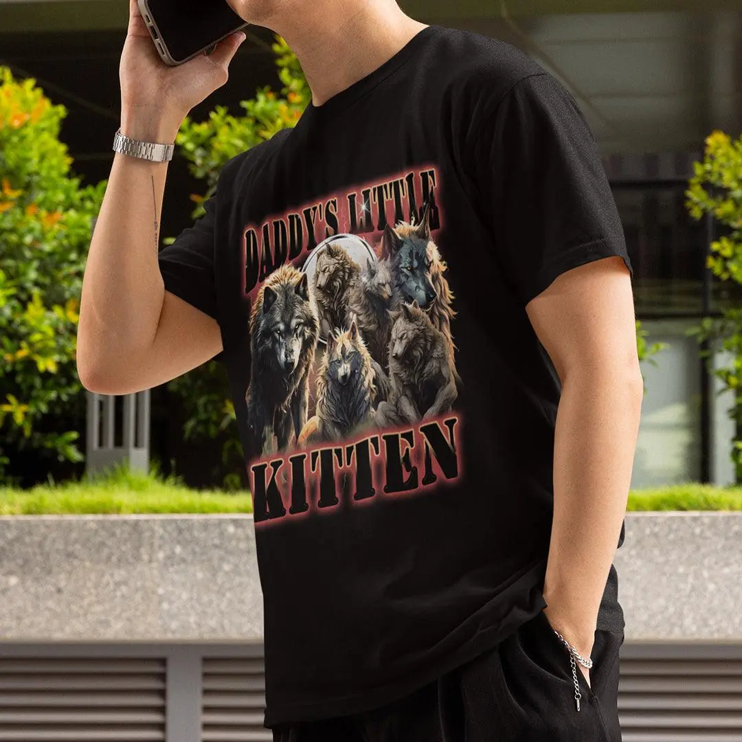 Daddy's Little Kitten t-shirt - Image 7