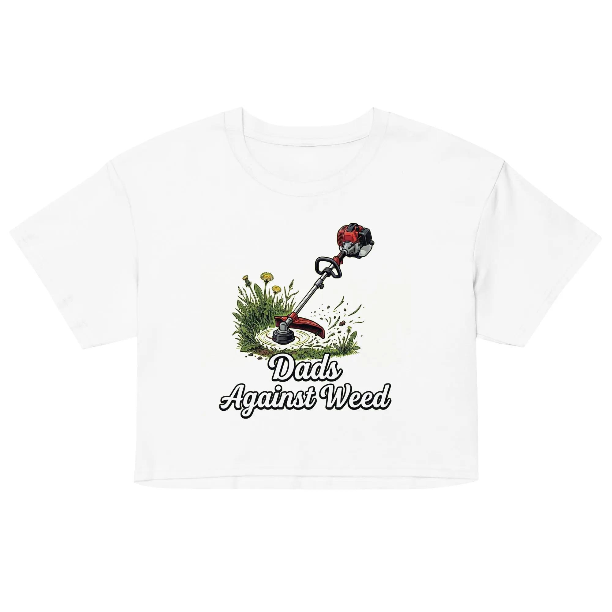 Dads against weed crop top - Image 5