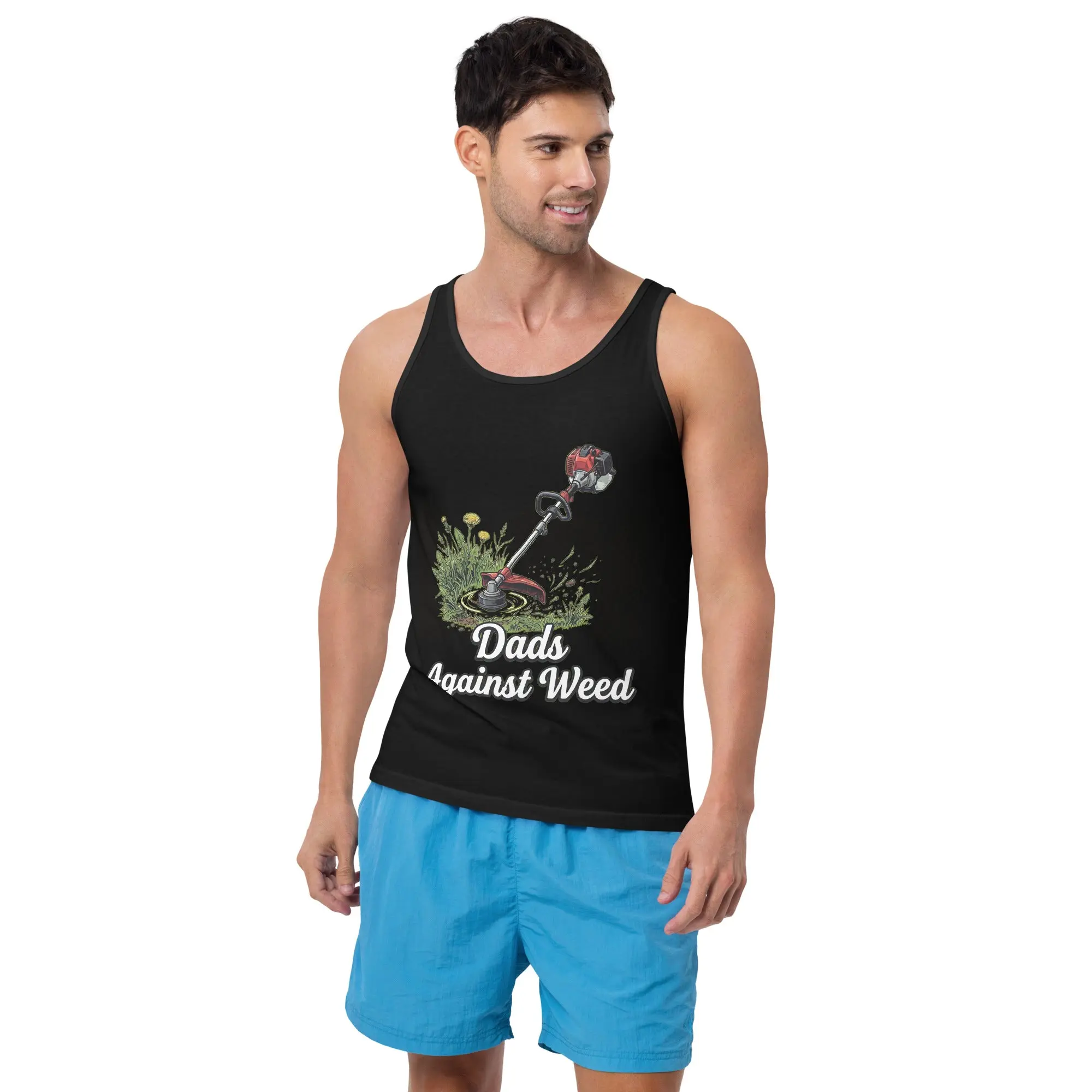 Dads against weed Tank Top - Image 4