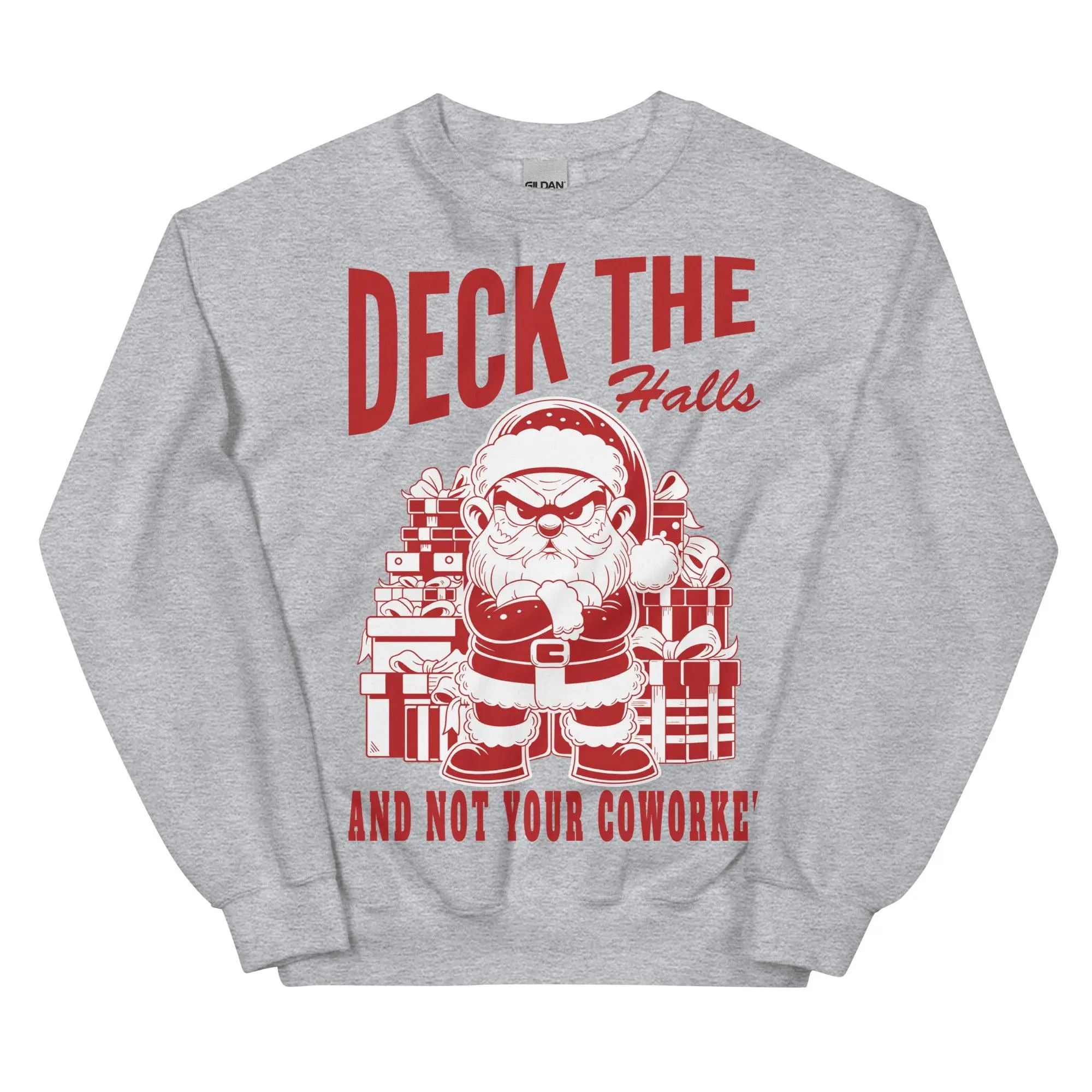 Deck the Halls and Not your Coworkers sweatshirt - Image 7