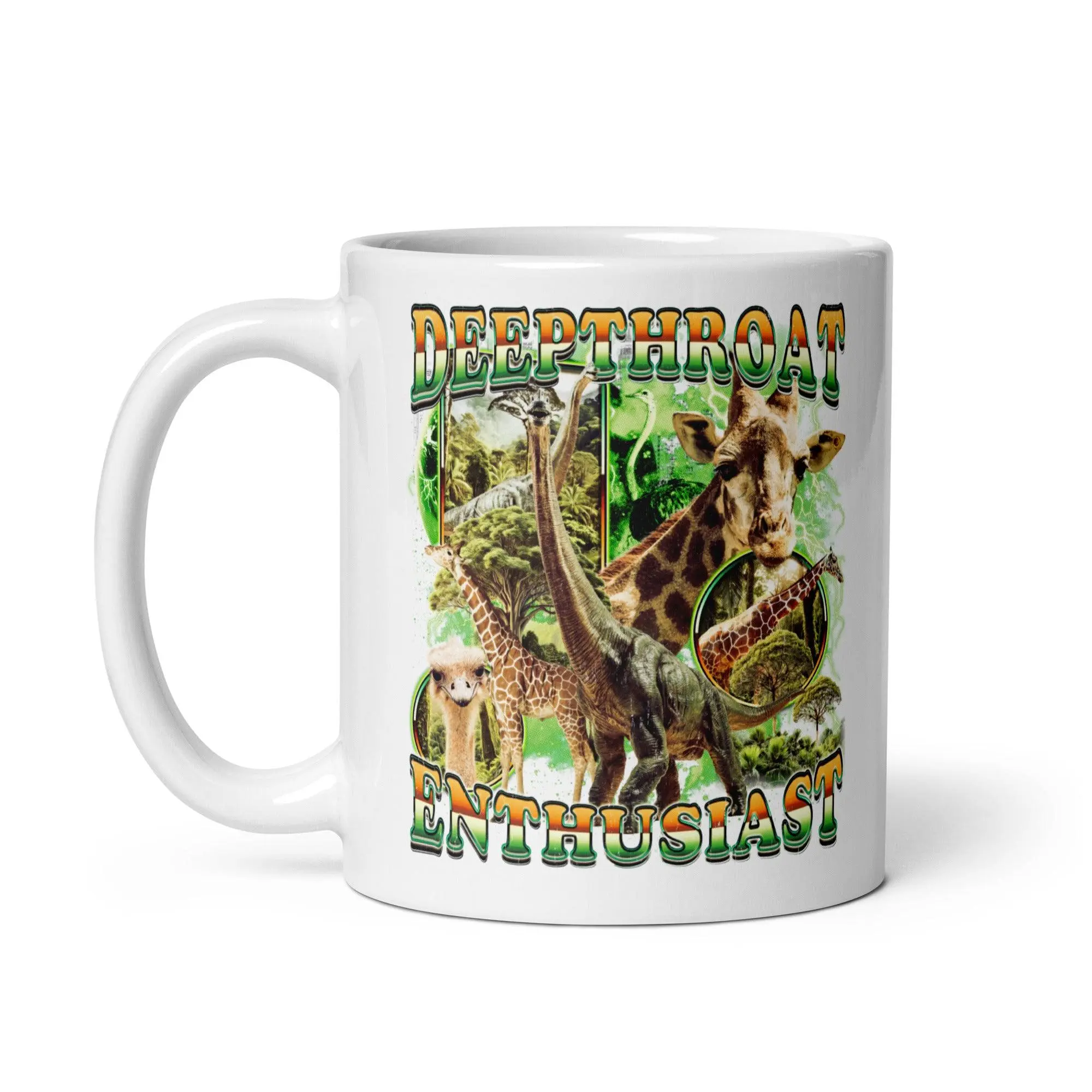 Deepthroat Enthusiast White glossy mug - Image 2