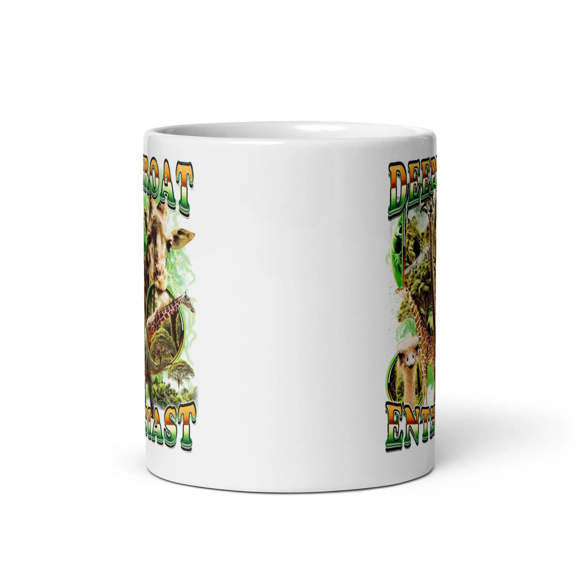 Deepthroat Enthusiast White glossy mug - Image 3
