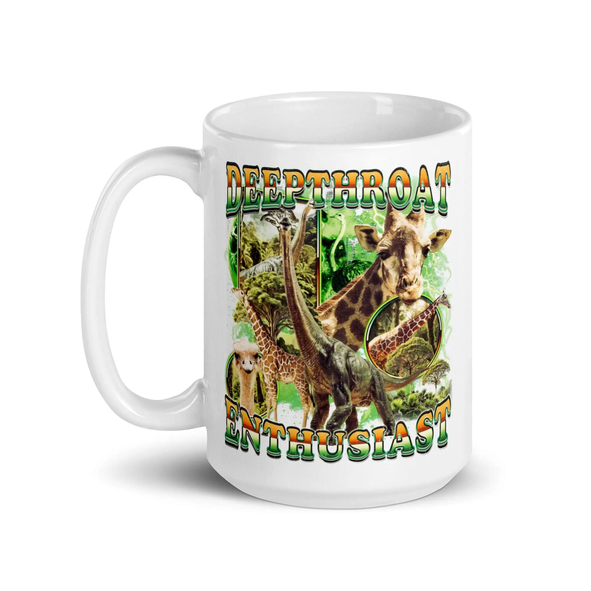 Deepthroat Enthusiast White glossy mug - Image 6