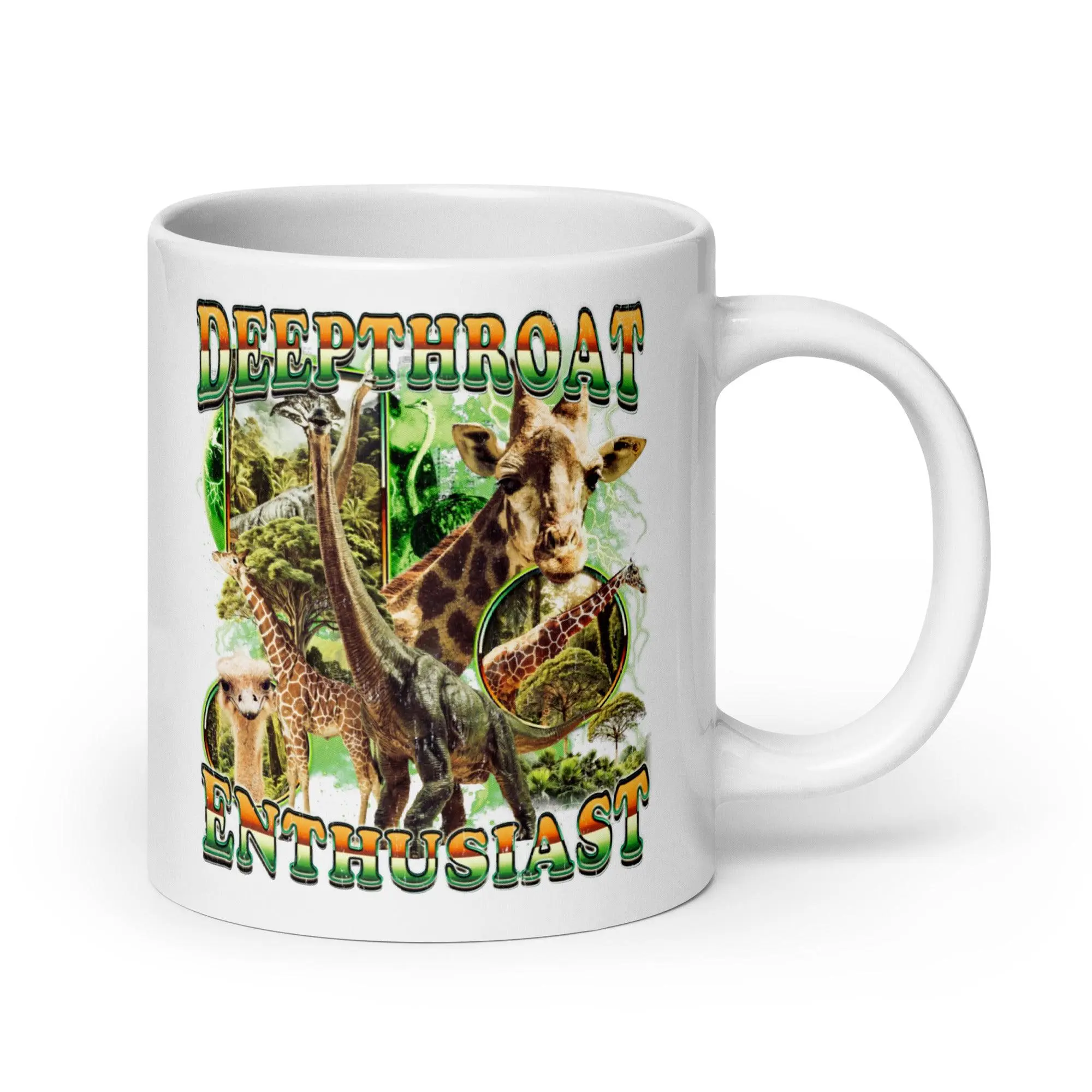 Deepthroat Enthusiast White glossy mug - Image 8