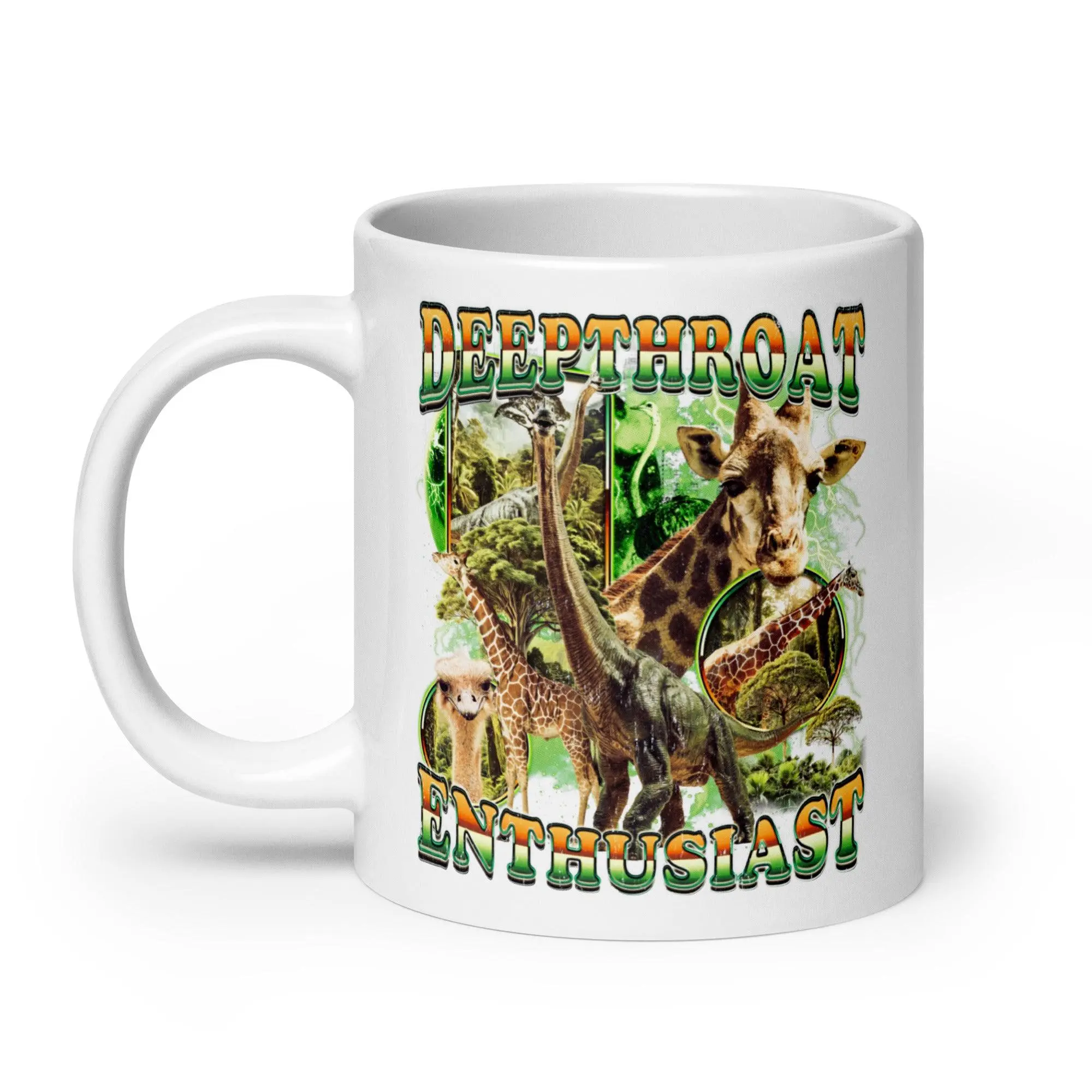 Deepthroat Enthusiast White glossy mug - Image 9