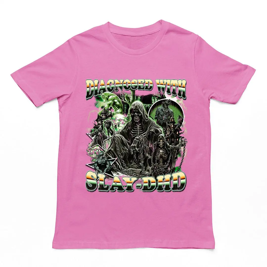Diagnosed with Slay-DHD t-shirt - Image 2