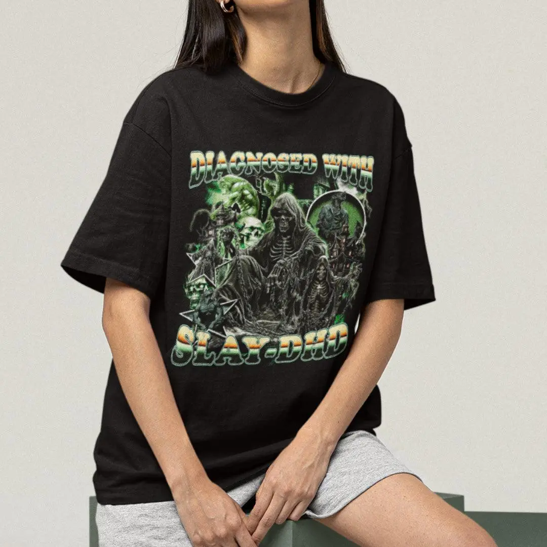 Diagnosed with Slay-DHD t-shirt - Image 7