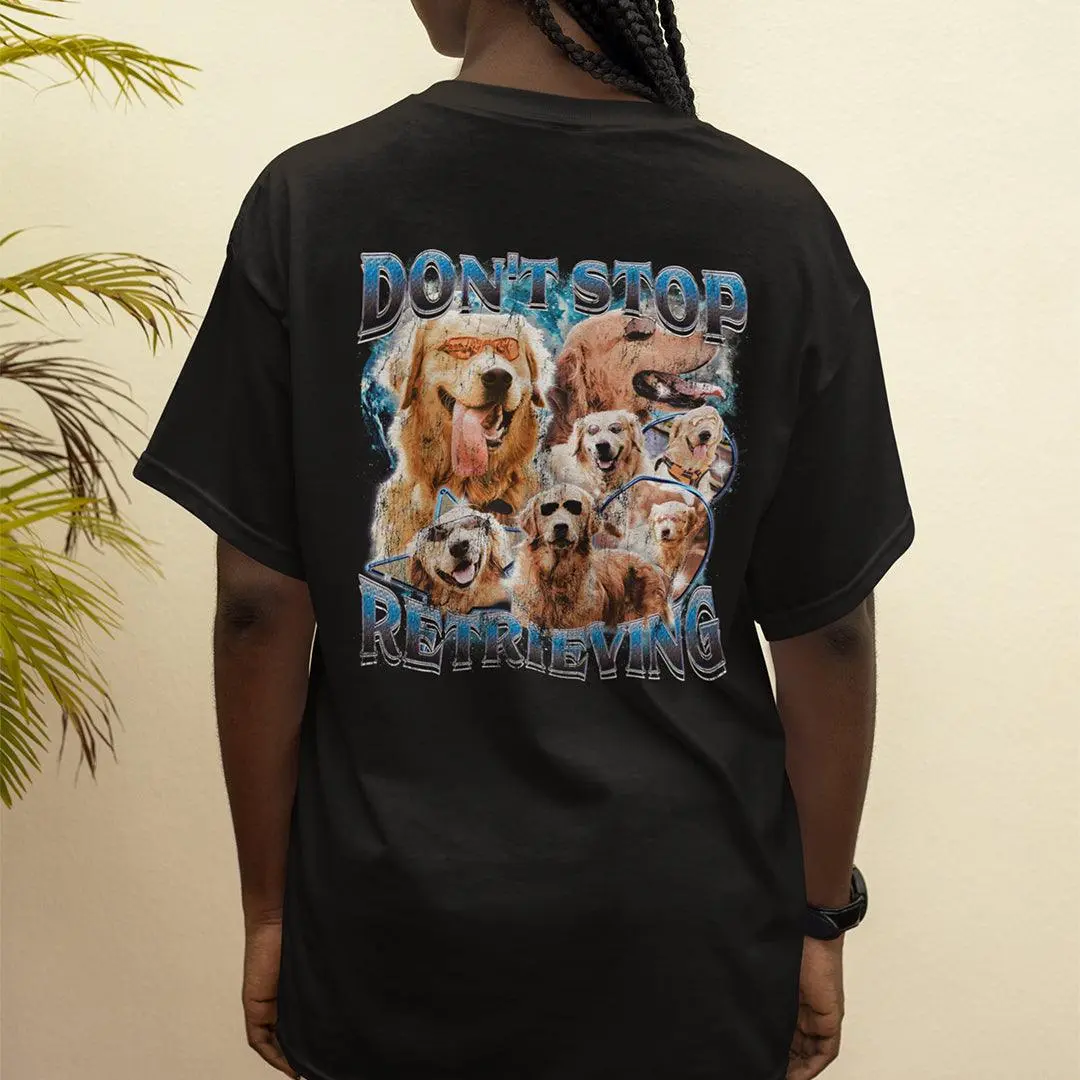 Don't Stop Retrieving t-shirt (backprint) - Image 7