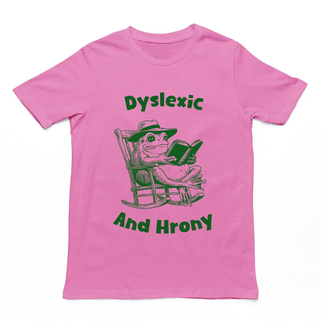Dyslexic and Hrony t-shirt - Image 5