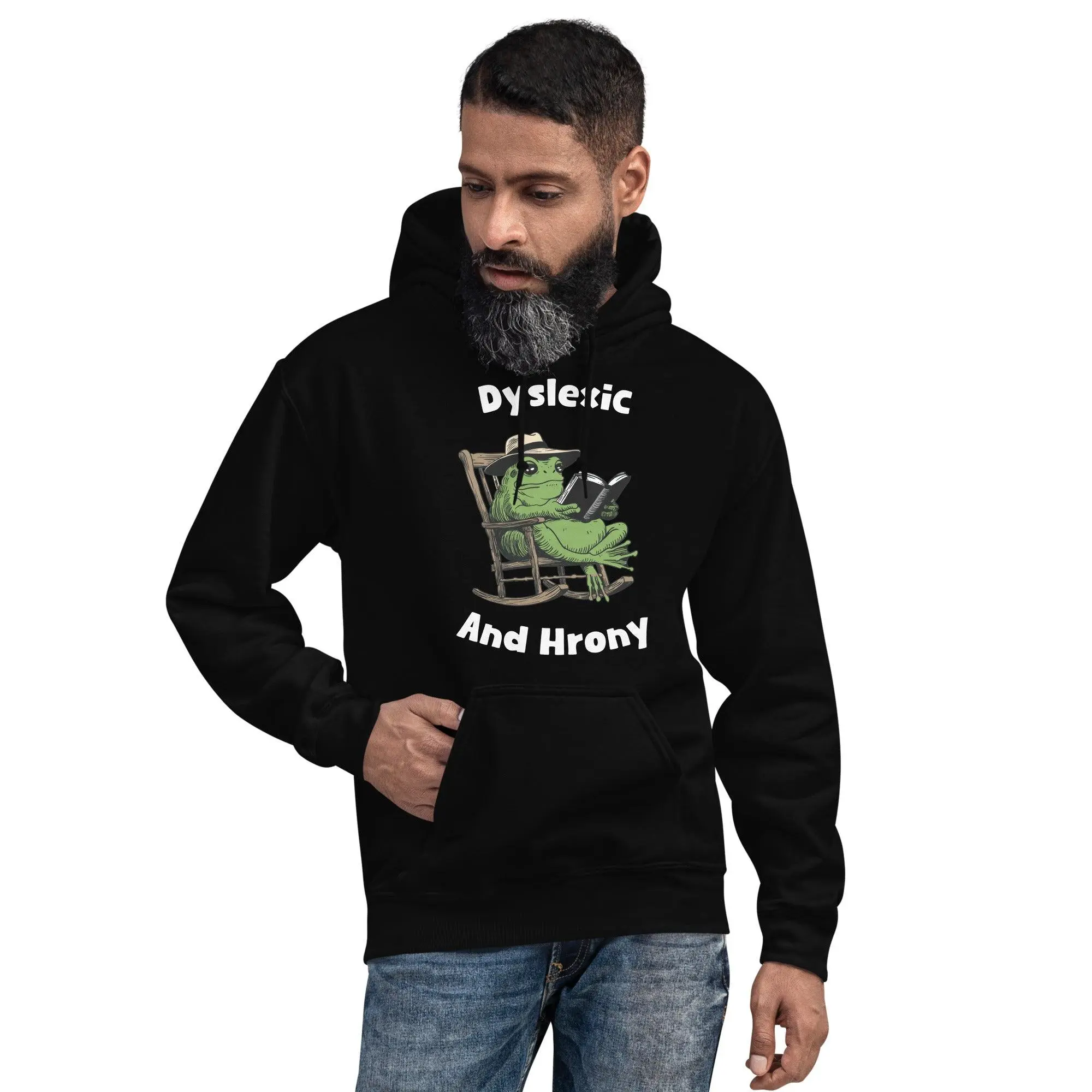 Dyslexic and Hrony Hoodie - Image 8
