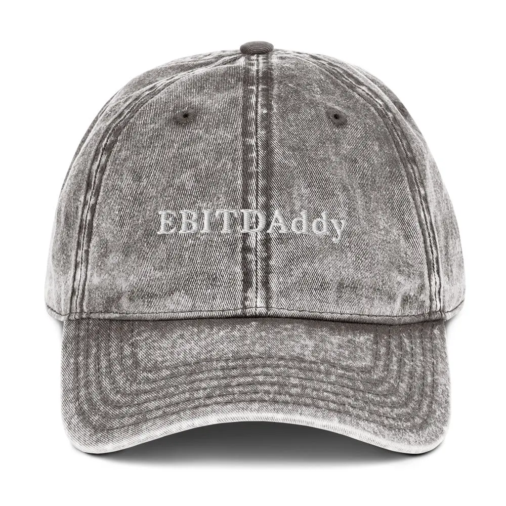 EBITDAddy Vintage Cotton Twill Cap - Image 7