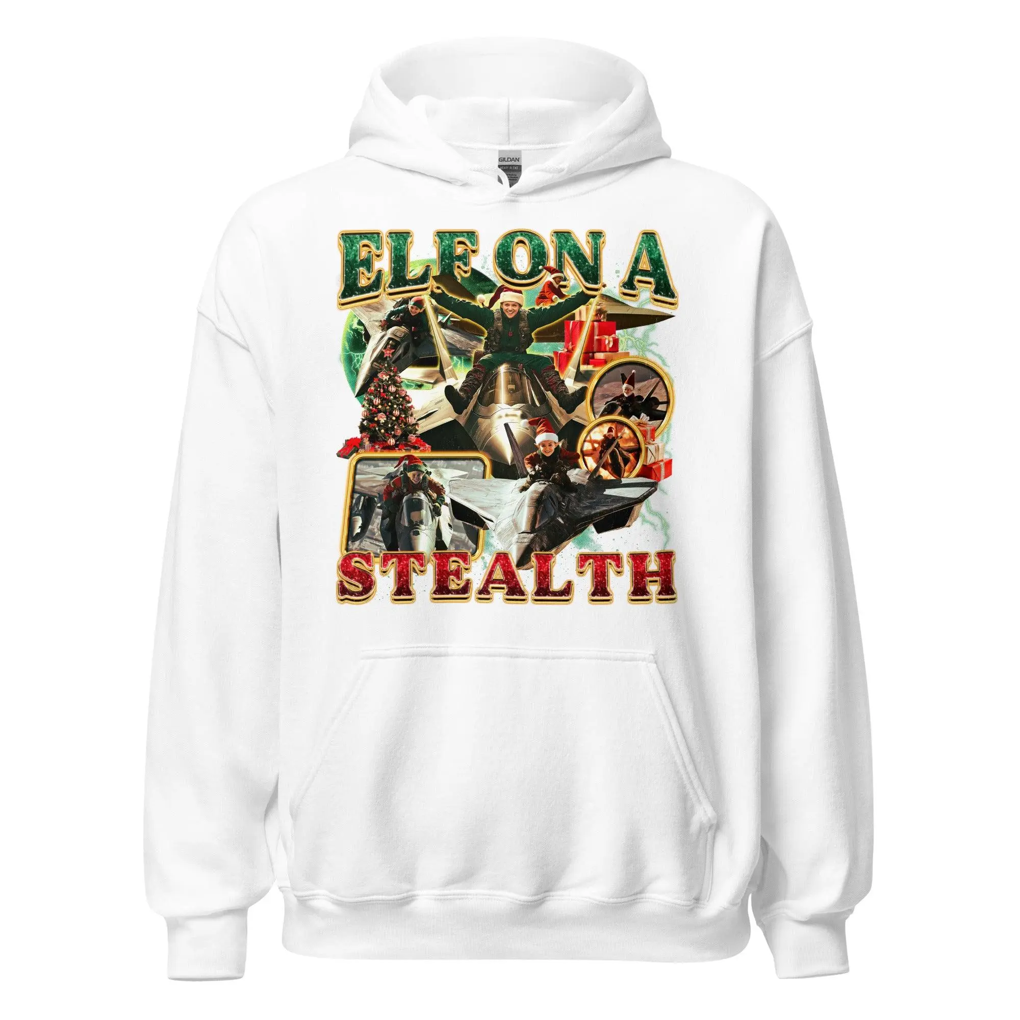 Elf on a Stealth Hoodie - Image 7