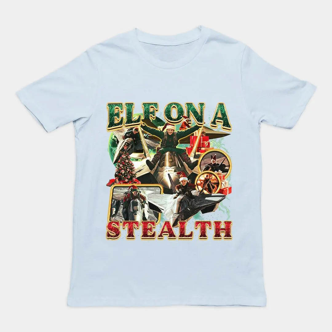 Elf on a Stealth T-Shirt - Image 5