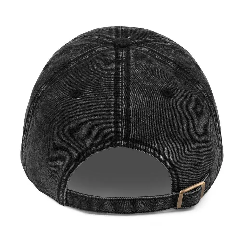 Even Baddies Get Saddies Vintage Cotton Twill Cap - Image 3