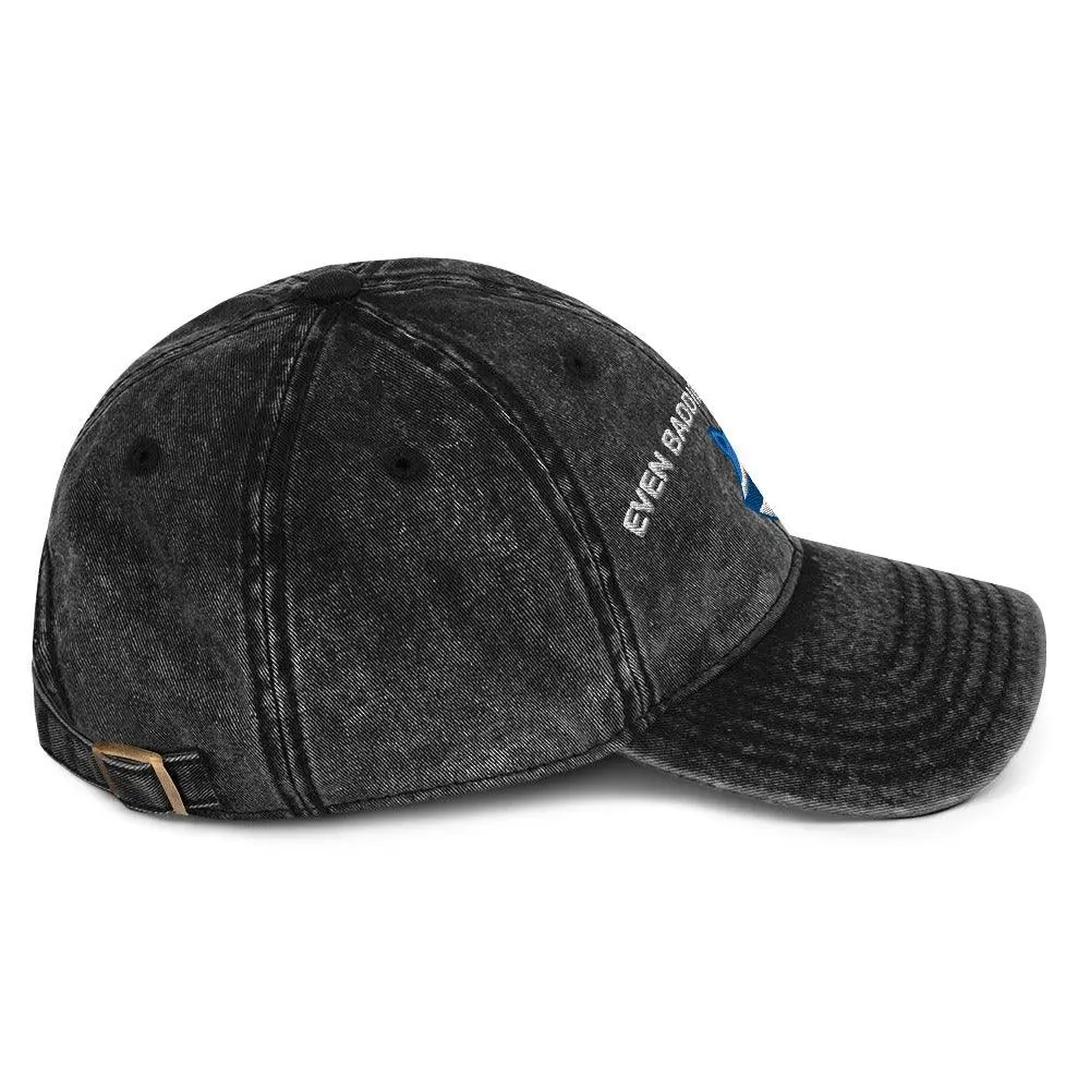 Even Baddies Get Saddies Vintage Cotton Twill Cap - Image 6