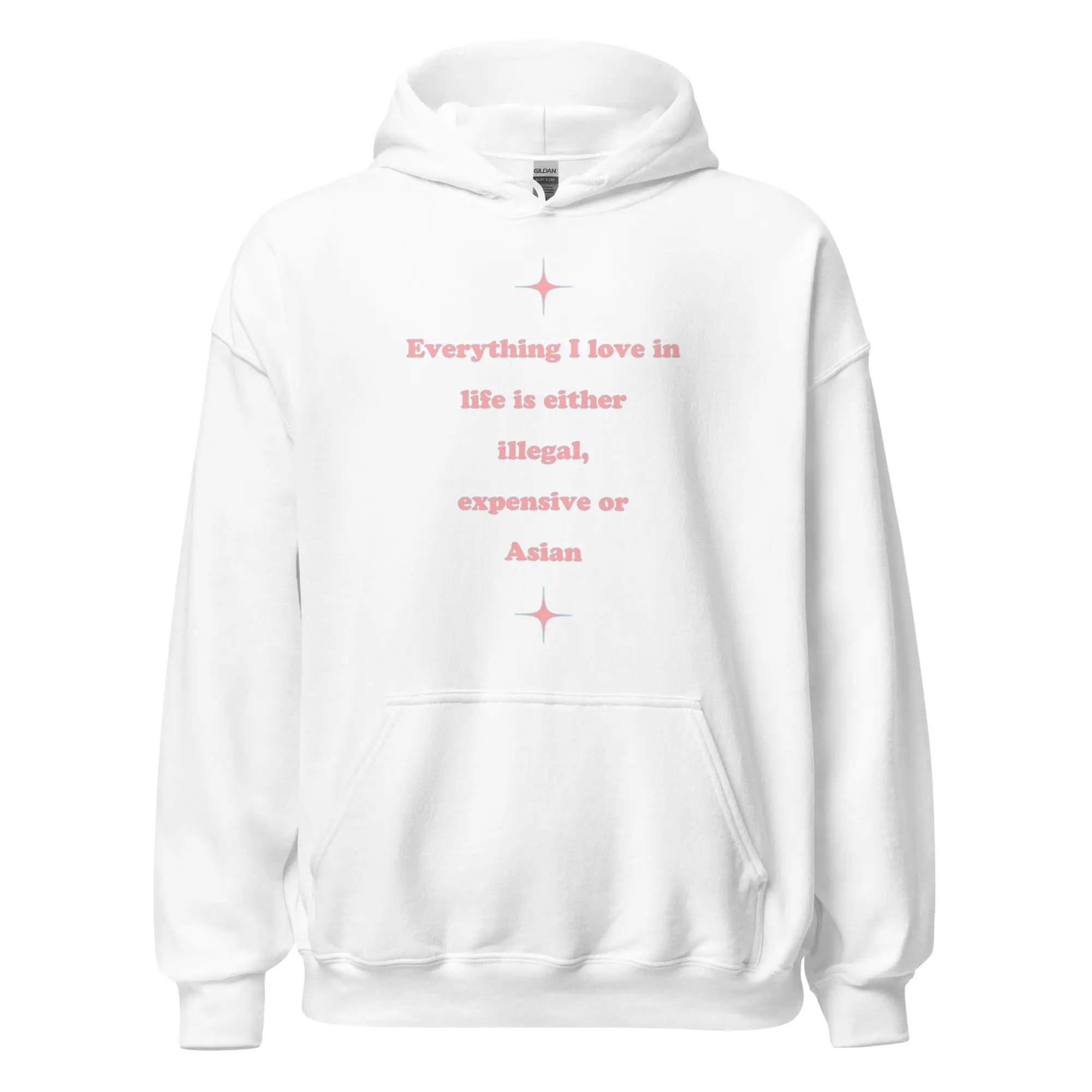 Everything I love in life is either illegal, expensive or asian Hoodie - Image 7
