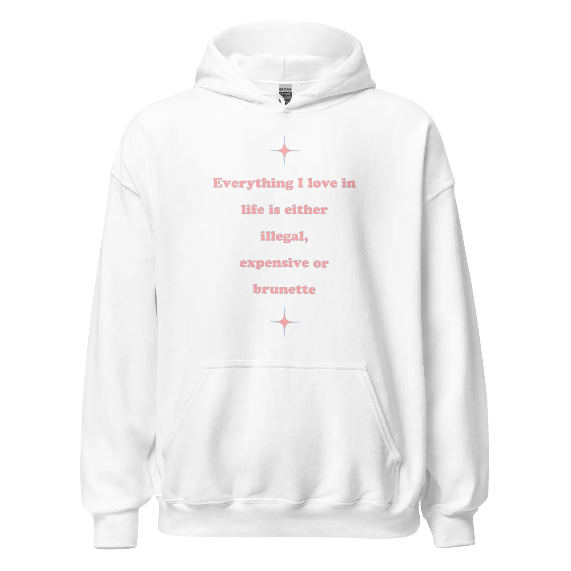 Everything I love in life is either illegal, expensive or blonde Hoodie - Image 7