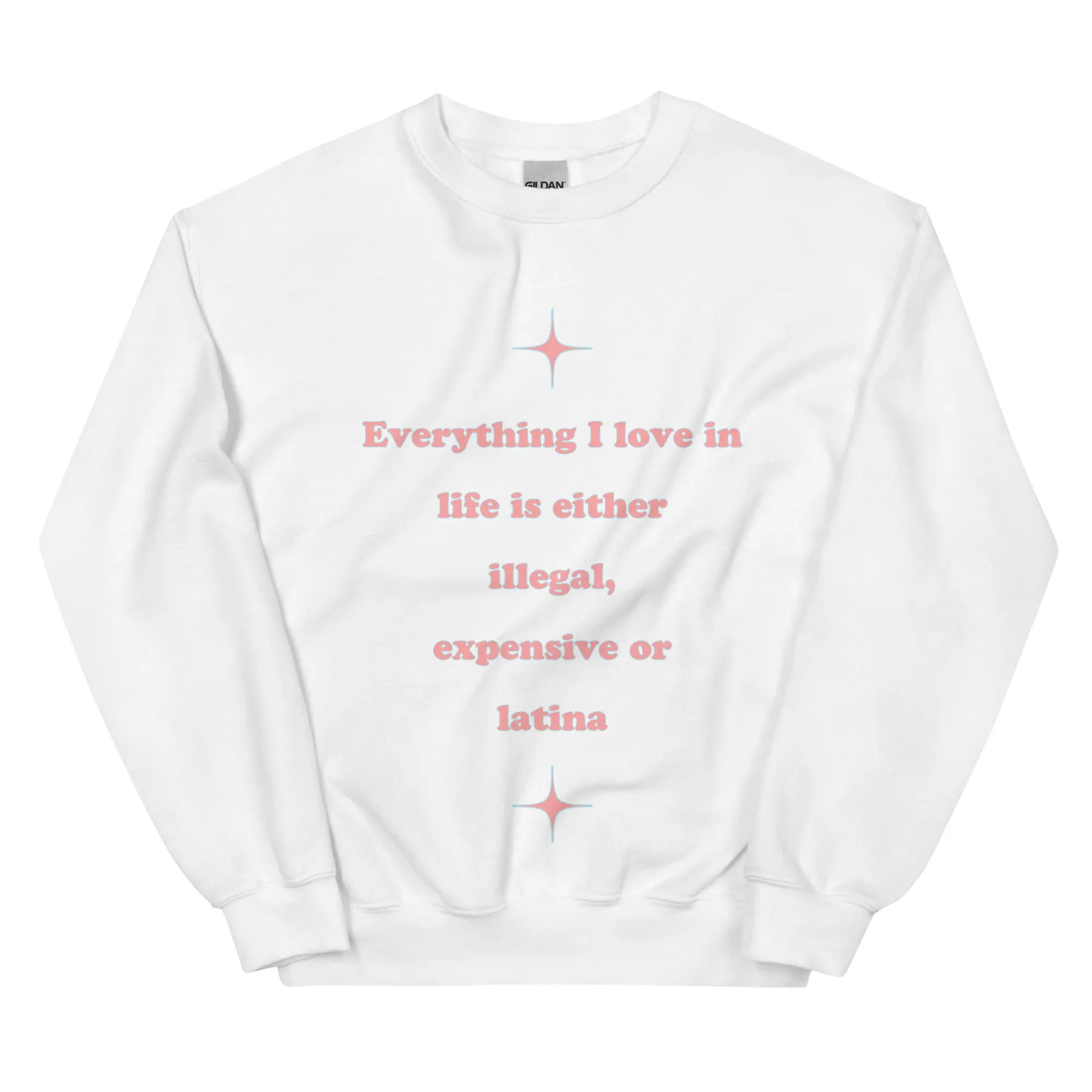 Everything I love in life is either illegal, expensive or latina sweatshirt - Image 9