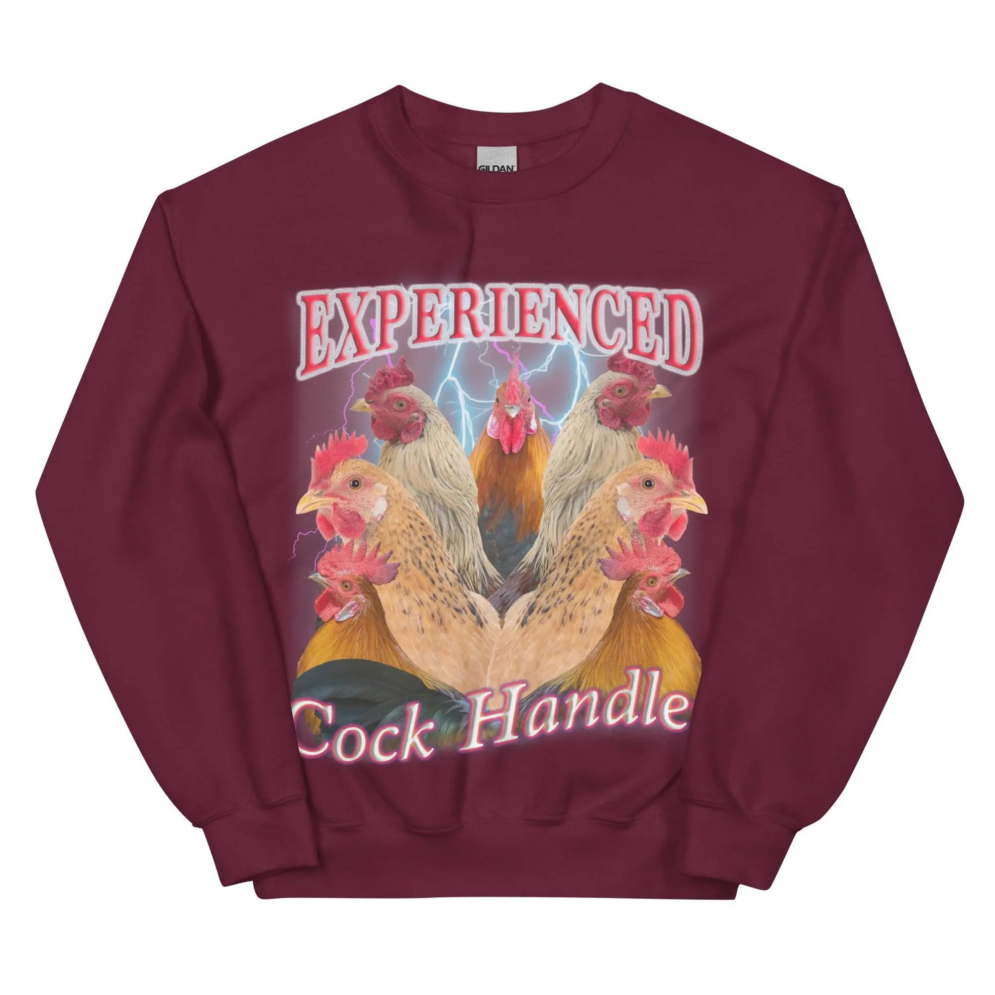 Experienced Cock Handler (OG Design) Sweatshirt - Image 4