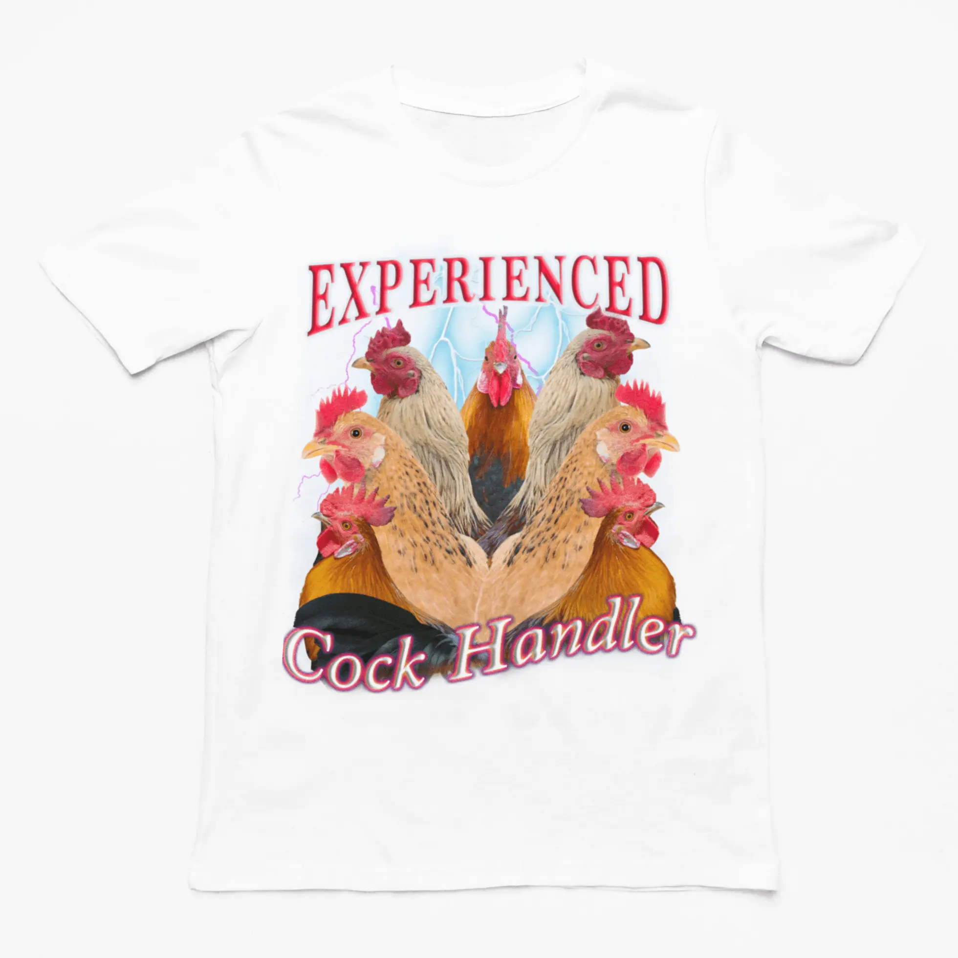 Experienced Cock Handler (OG design) t-shirt - Image 6